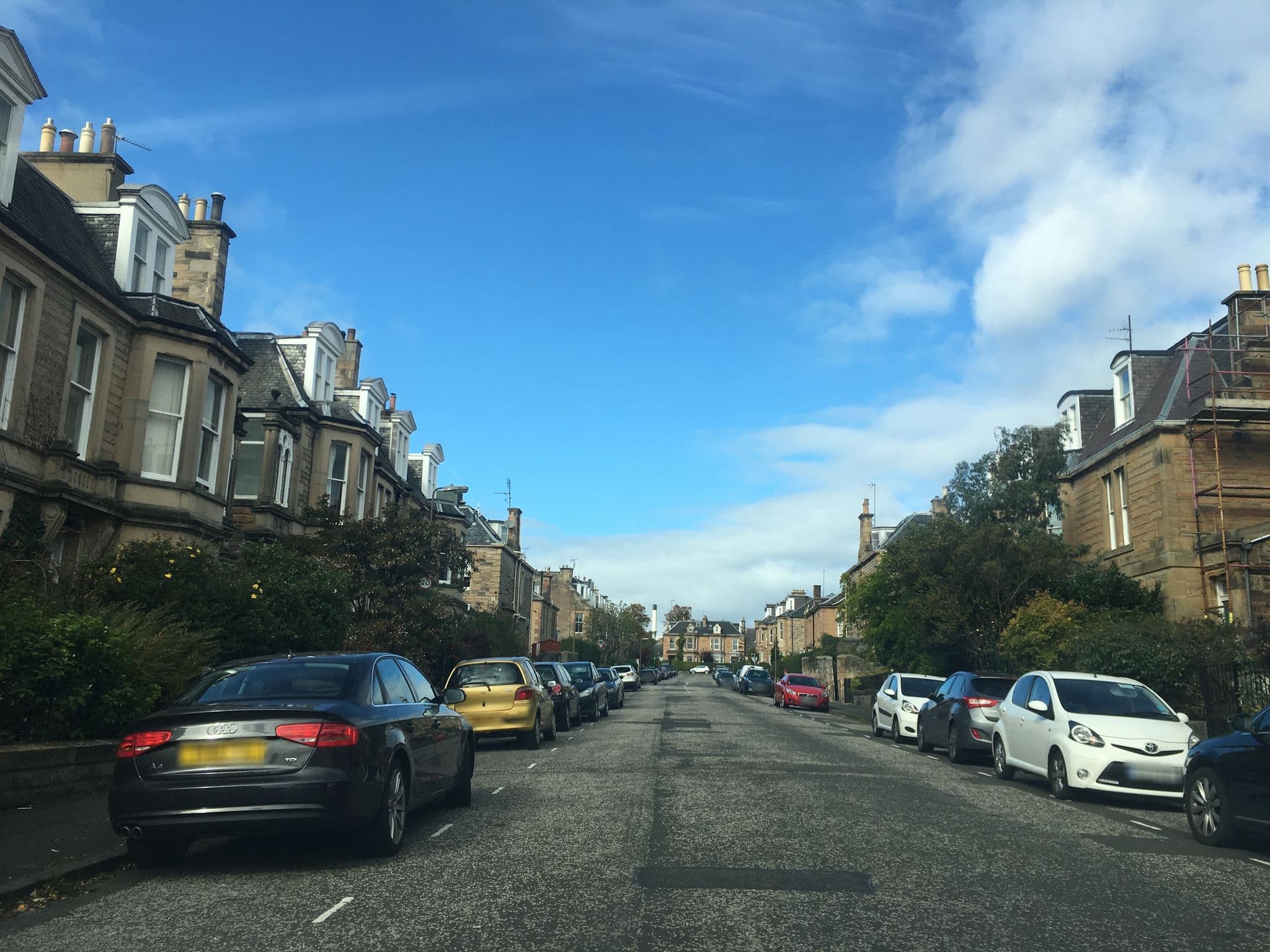 Street view near Ken Vie Guest House, Edinburgh — © ccbb7766 (CC BY-SA · Mapillary)