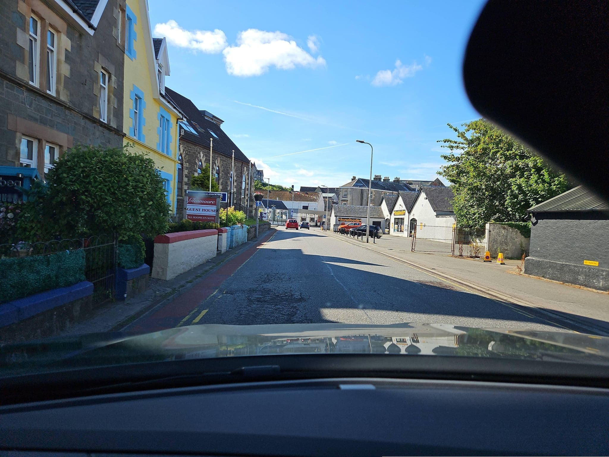 Street view near Lagganbeg, Oban
