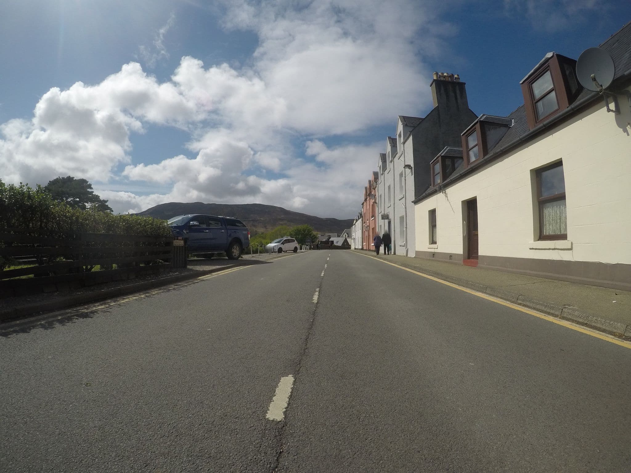 Street view near Seawinds, Portree