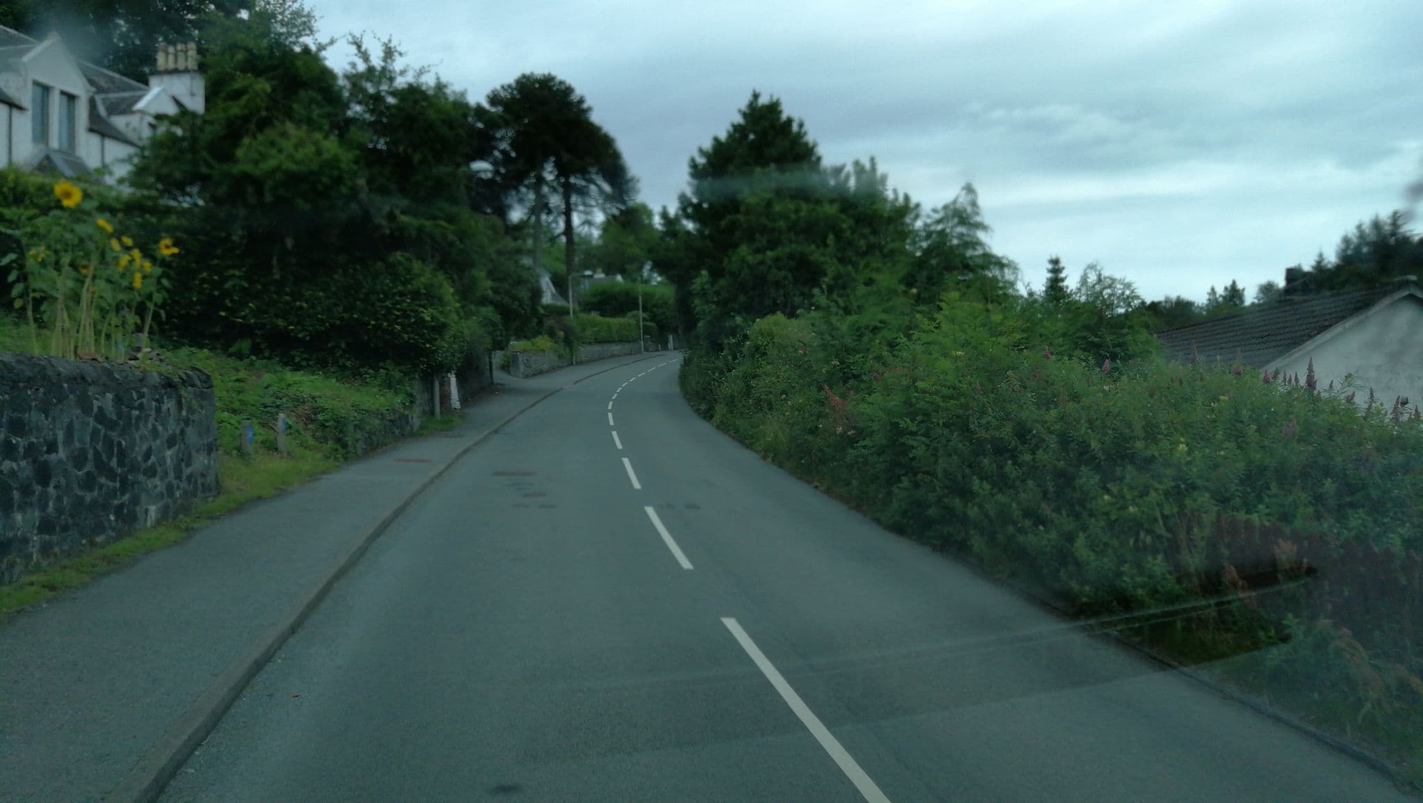 Street view near Sidhean Dubha, Portree