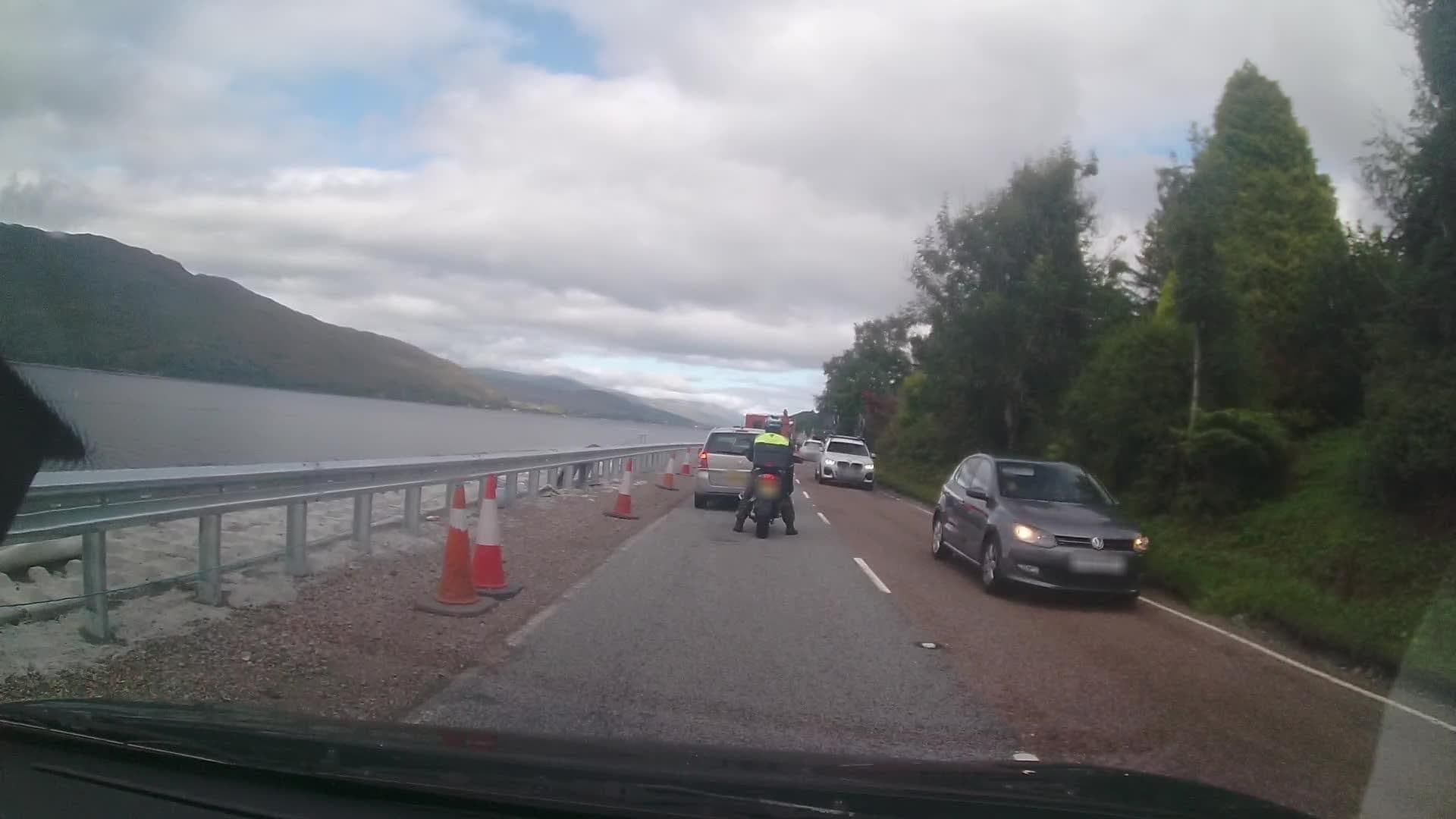 Street view near Croit Anna Hotel, Fort William
