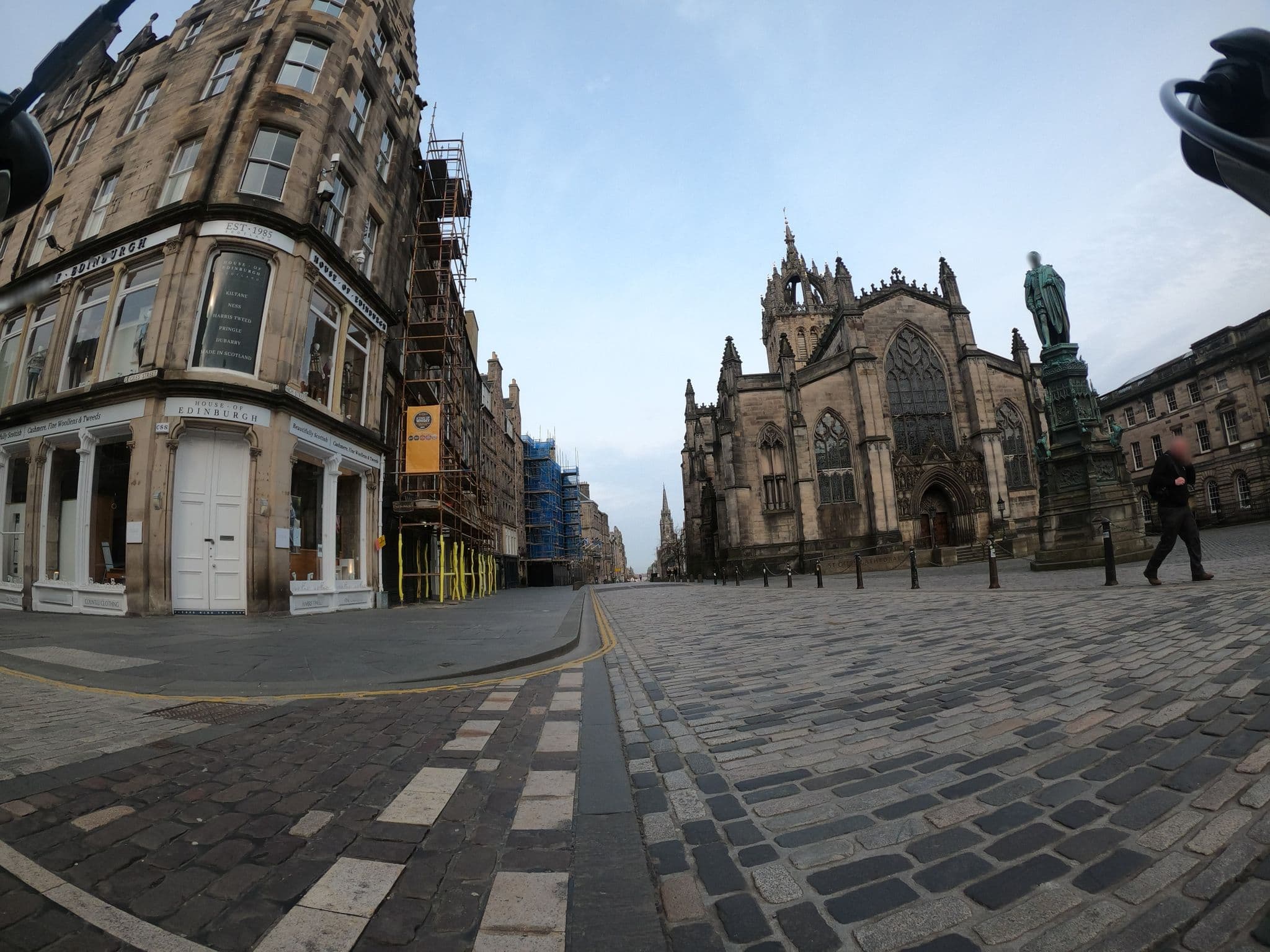 Street view near Royal Mile Apartments, Edinburgh