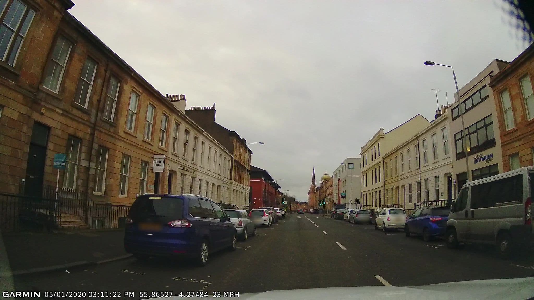 Street view near Clyde Hostel, Glasgow — © gmc (CC BY-SA · Mapillary)