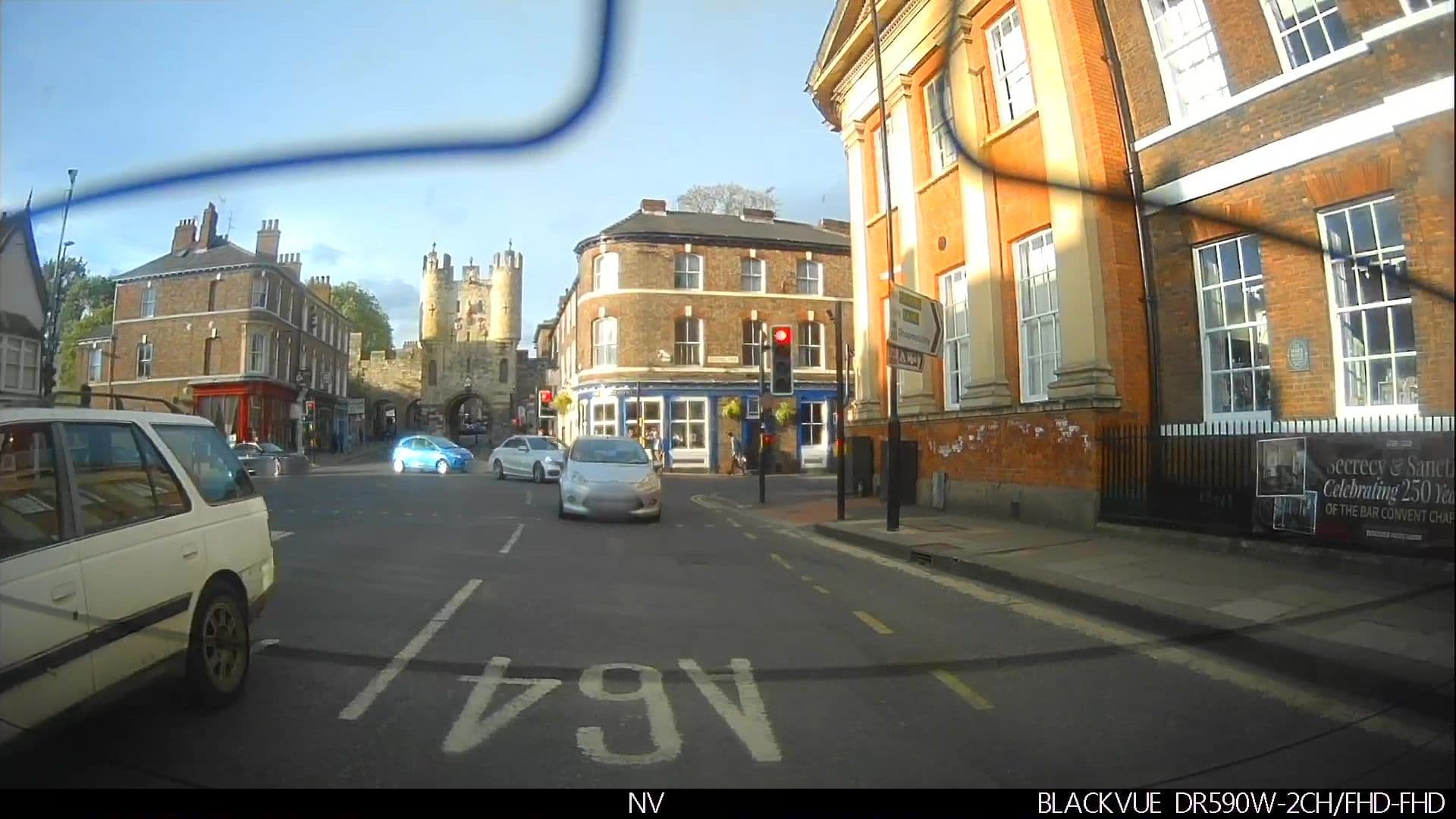 Street view near The Bar Convent, York — © lamaar639 (CC BY-SA · Mapillary)