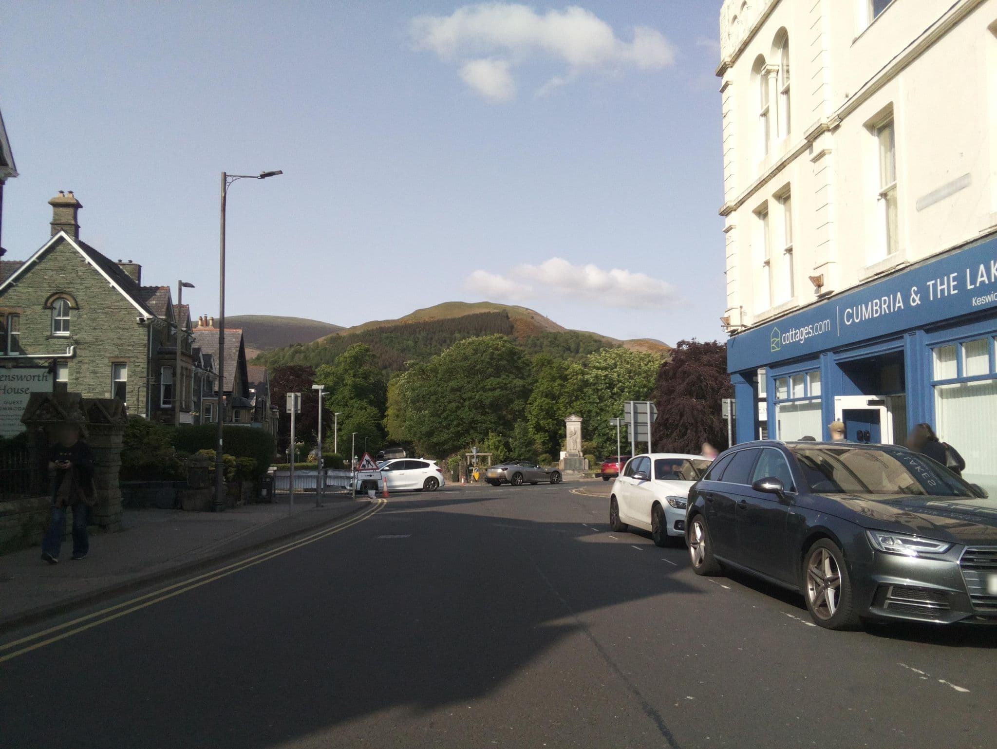 Street view near Ravensworth House, Keswick