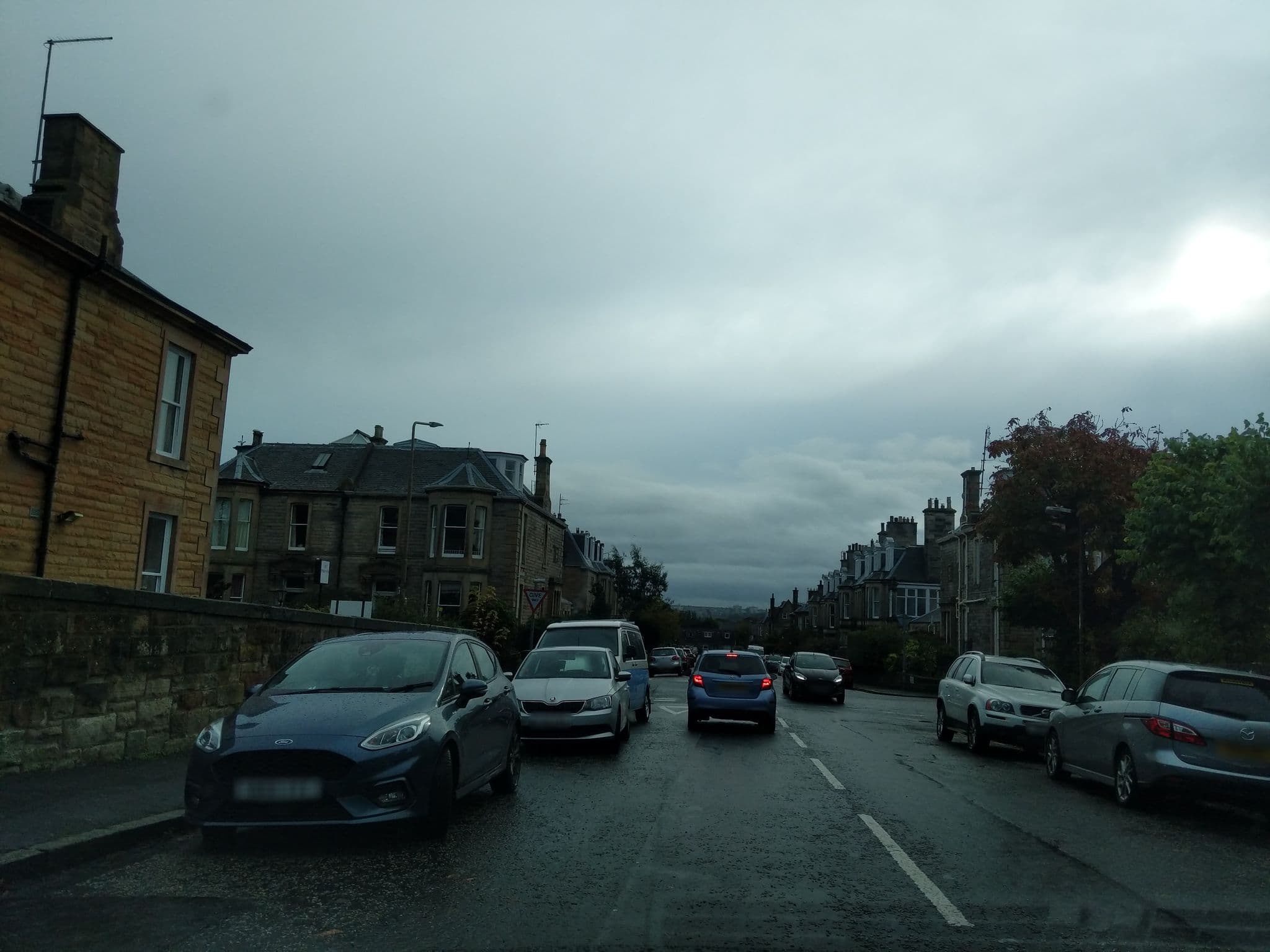 Street view near Ard-Na_Said Guest House, Edinburgh