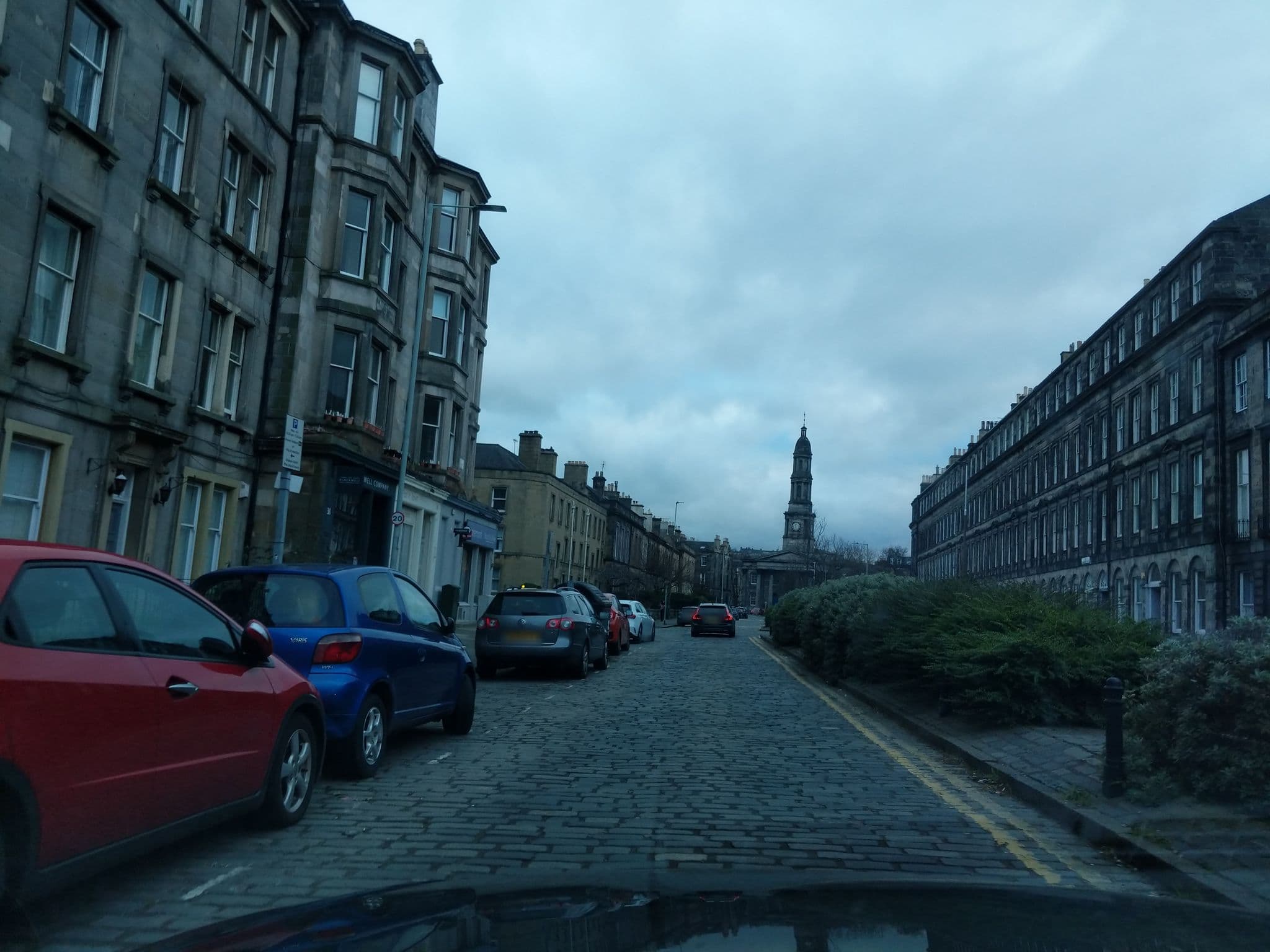 Street view near McCrae's B&B, Edinburgh