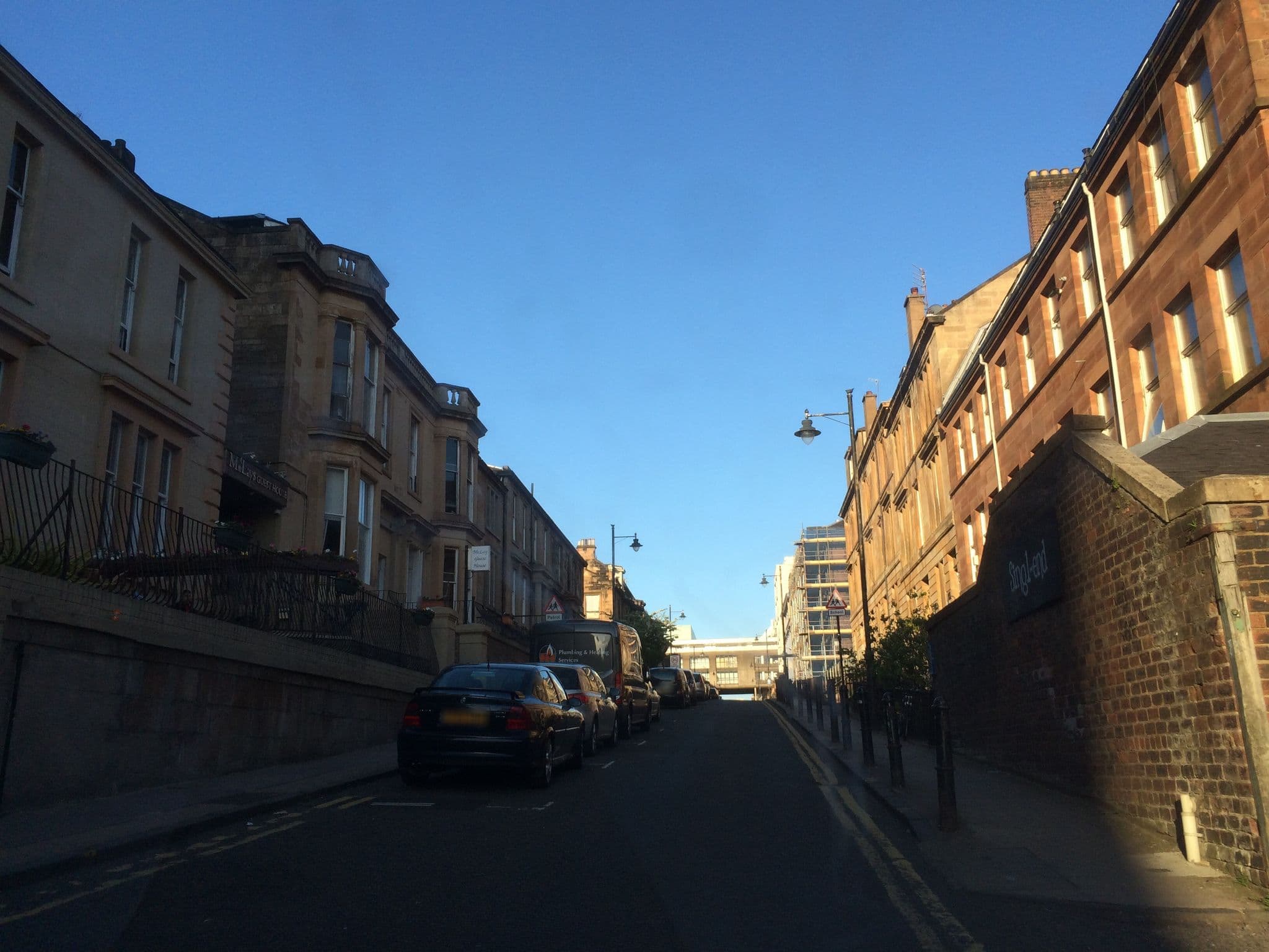 Street view near McLays Guest House, Glasgow — © gmc (CC BY-SA · Mapillary)