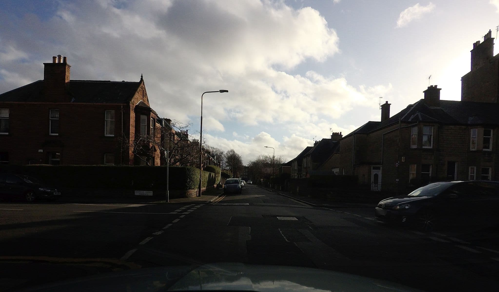 Street view near Falcon Crest, Edinburgh
