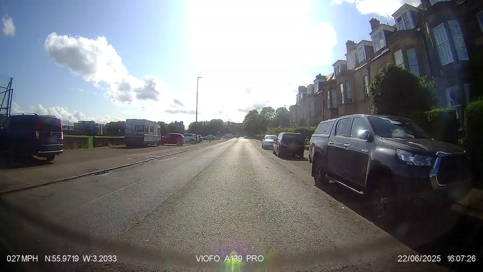Street view near Ravensdown, Edinburgh
