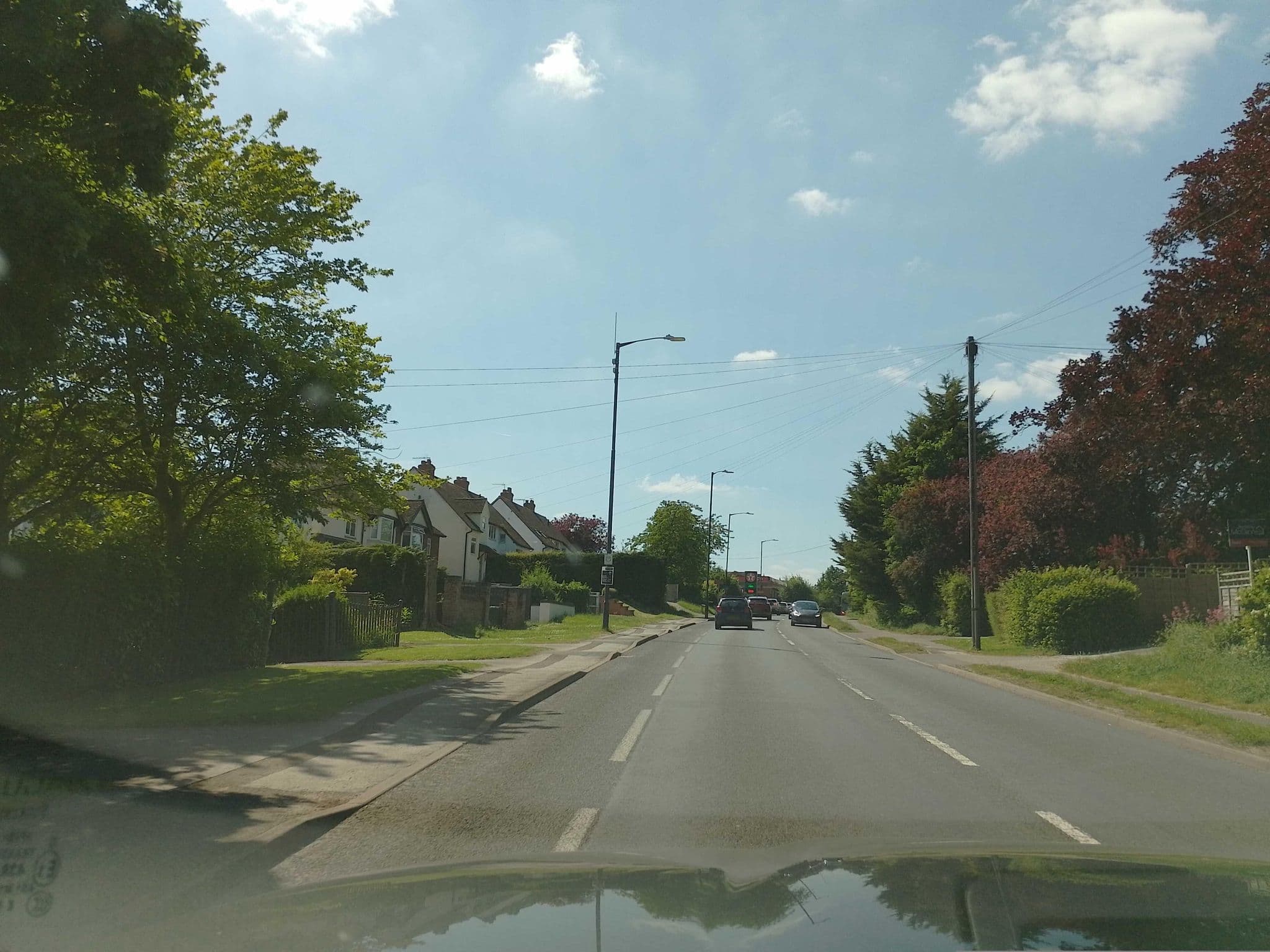 Street view near Heron Lodge, Stratford-upon-Avon — © laye (CC BY-SA · Mapillary)