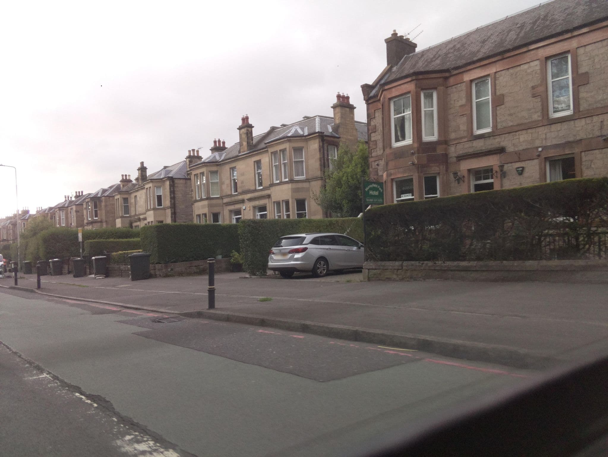 Street view near Murrayfield Park Guest House, Edinburgh