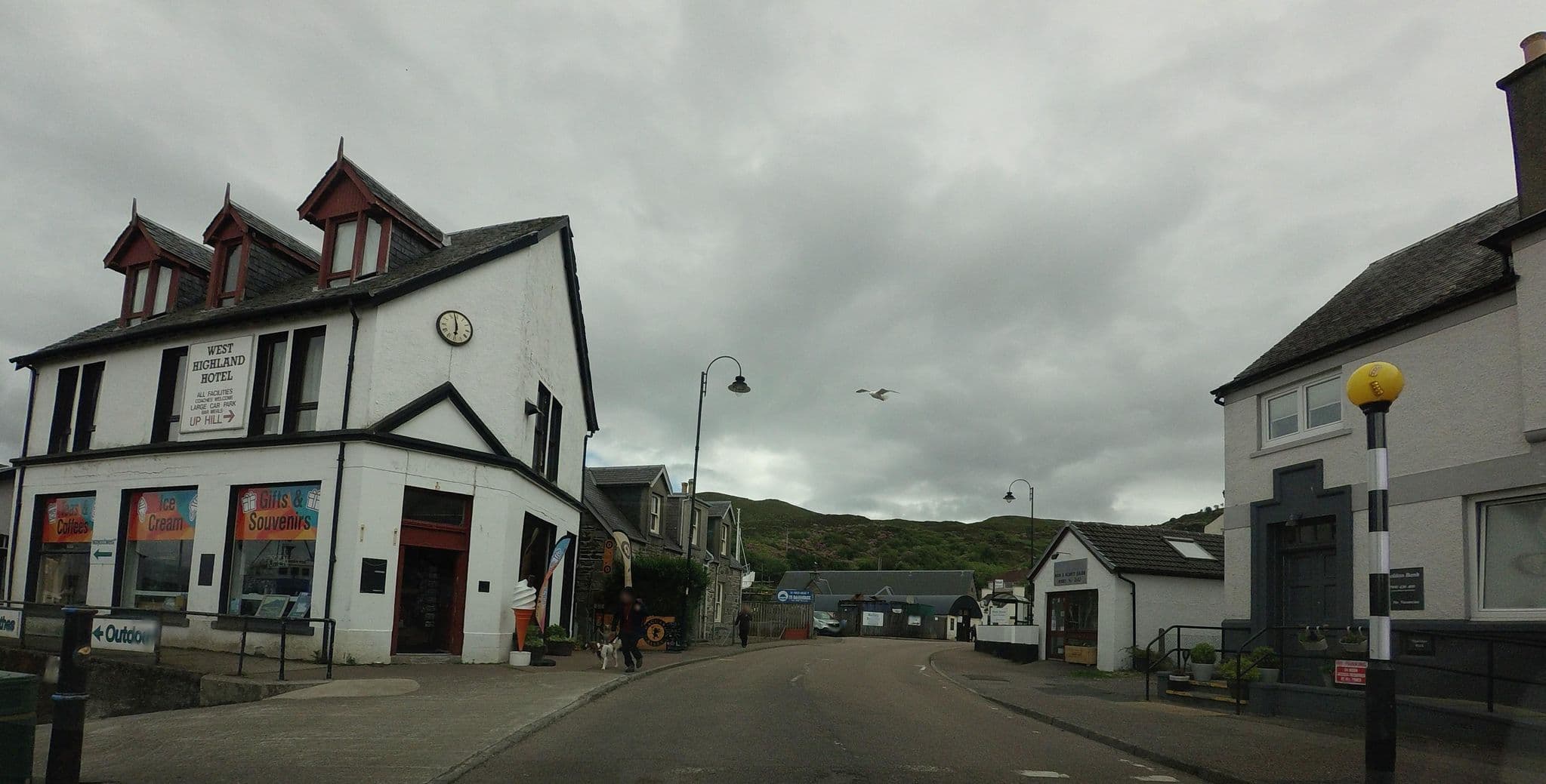 Street view near Cornerstone B&B, Caol
