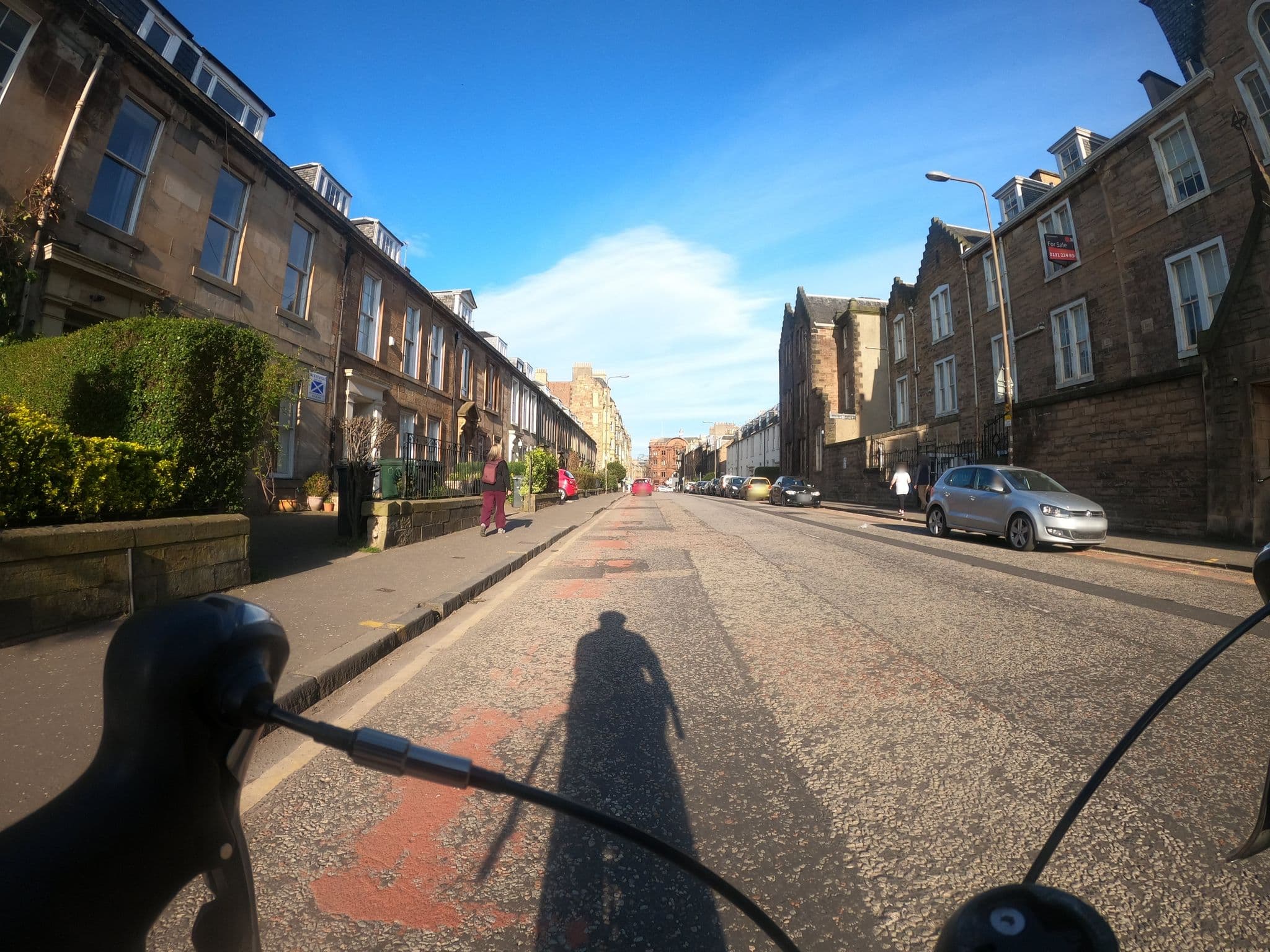 Street view near Braveheart, Edinburgh