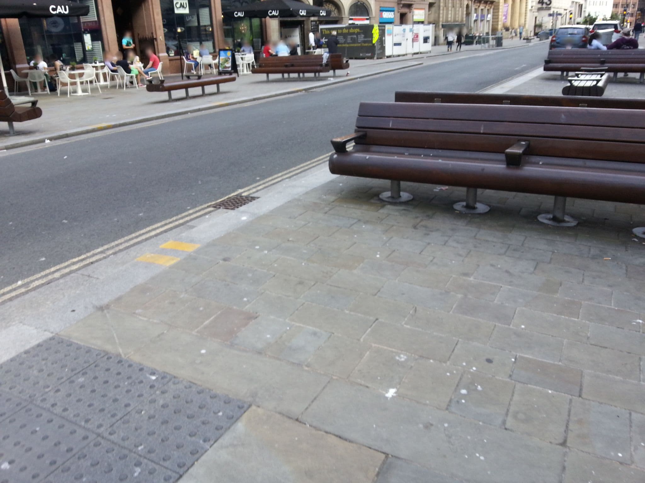 Street view near Tune Hotel - Liverpool, City Centre, Liverpool — © thingomy (CC BY-SA · Mapillary)