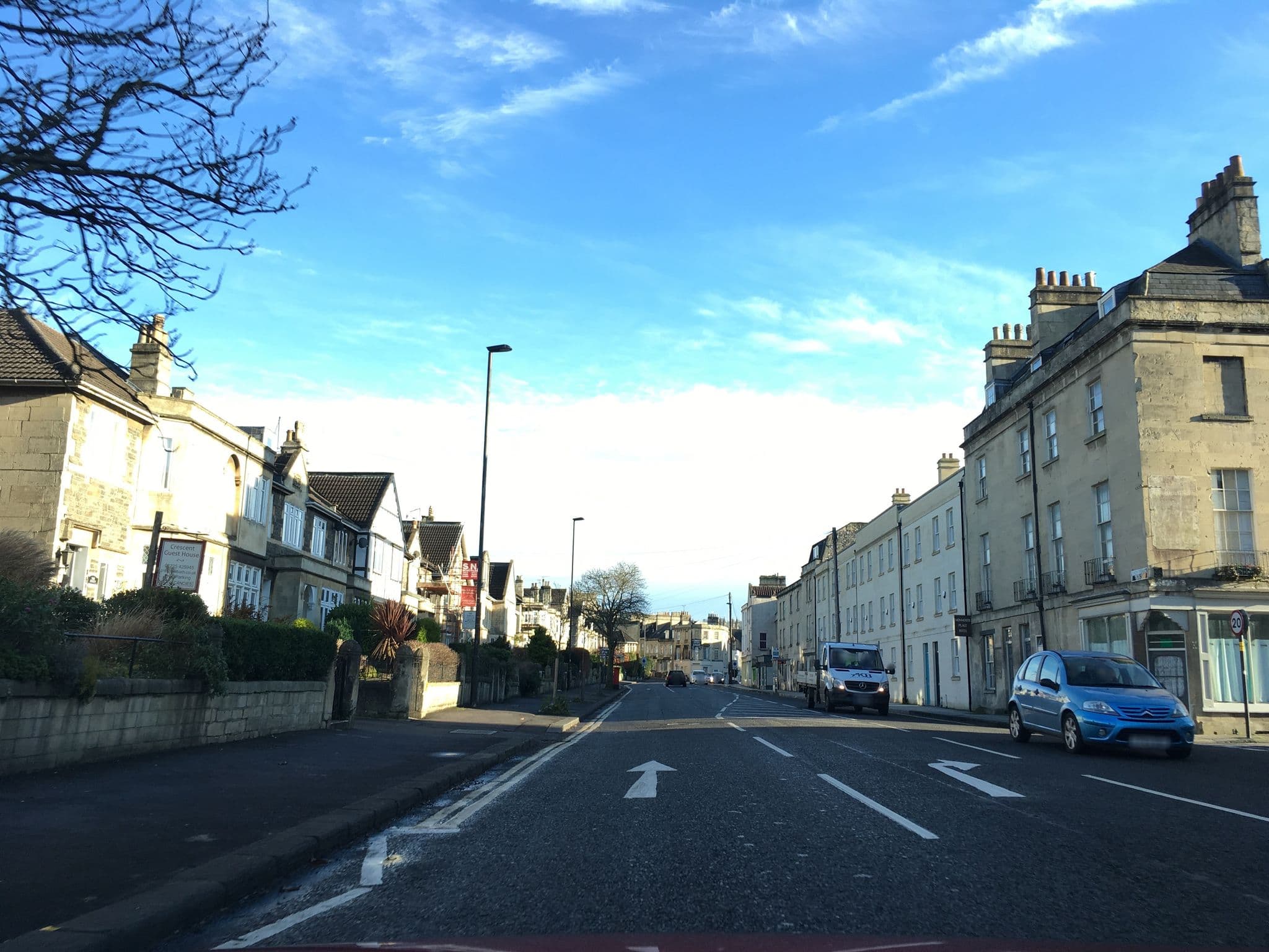 Street view near Waltons Guest House, Bath