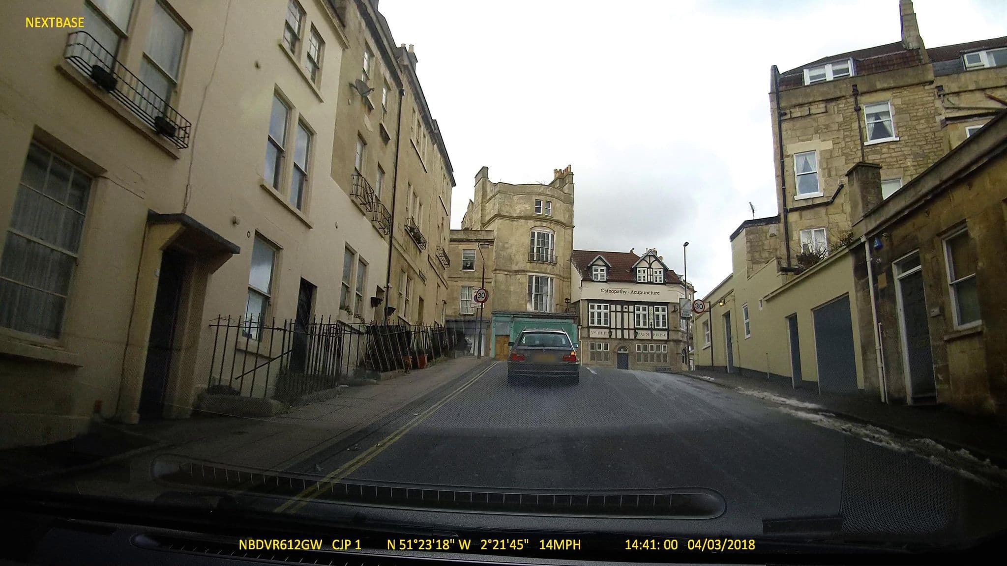 Street view near Hill House Guest Accomodation, Bath