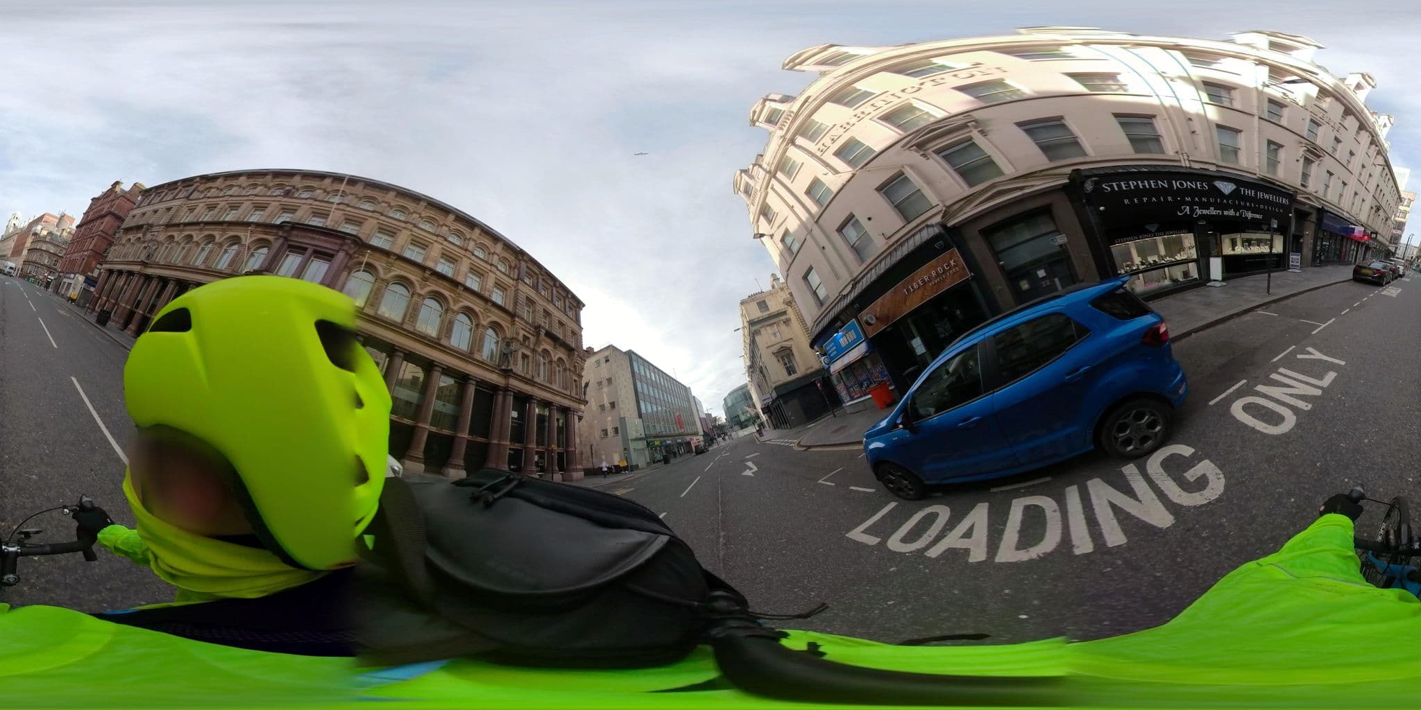 Street view near Hard Days Night Hotel, Liverpool — © markagreen14 (CC BY-SA · Mapillary)