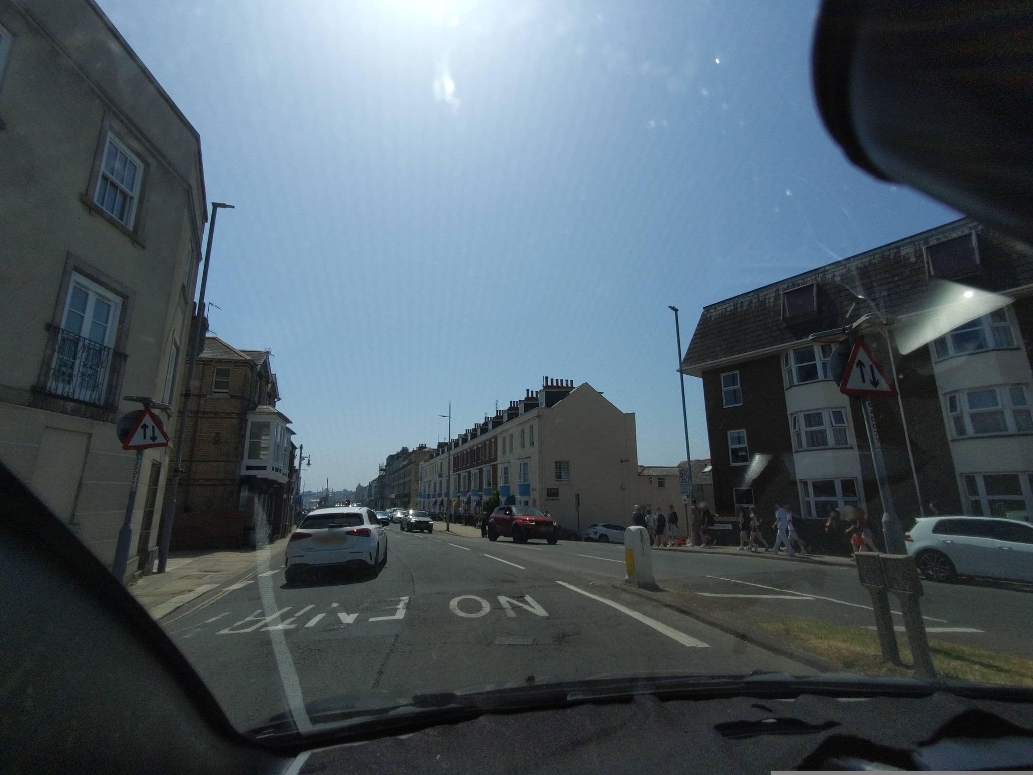 Street view near Redcliff, Weymouth