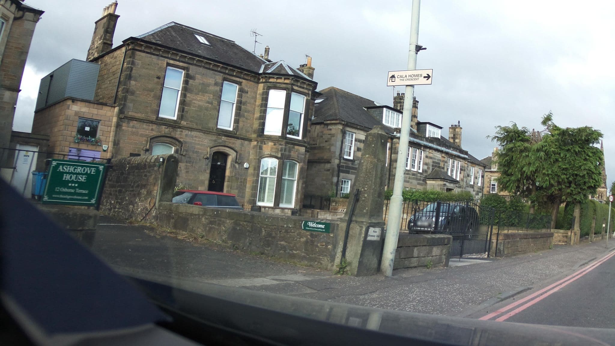 Street view near Ashgrove House, Edinburgh — © southglos (CC BY-SA · Mapillary)