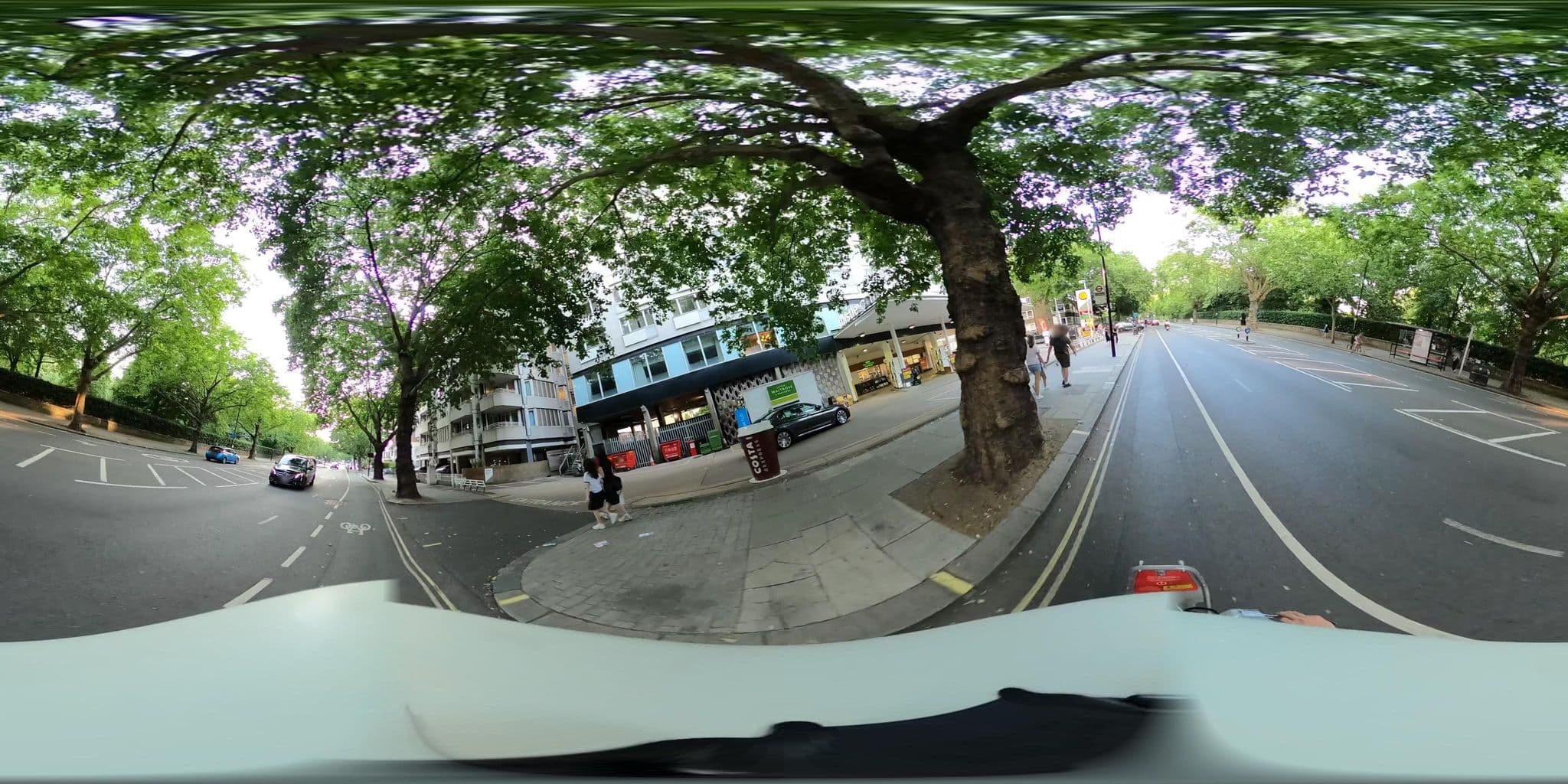 Street view near The Hermitage, Bayswater — © NatchaponJ (CC BY-SA · Mapillary)