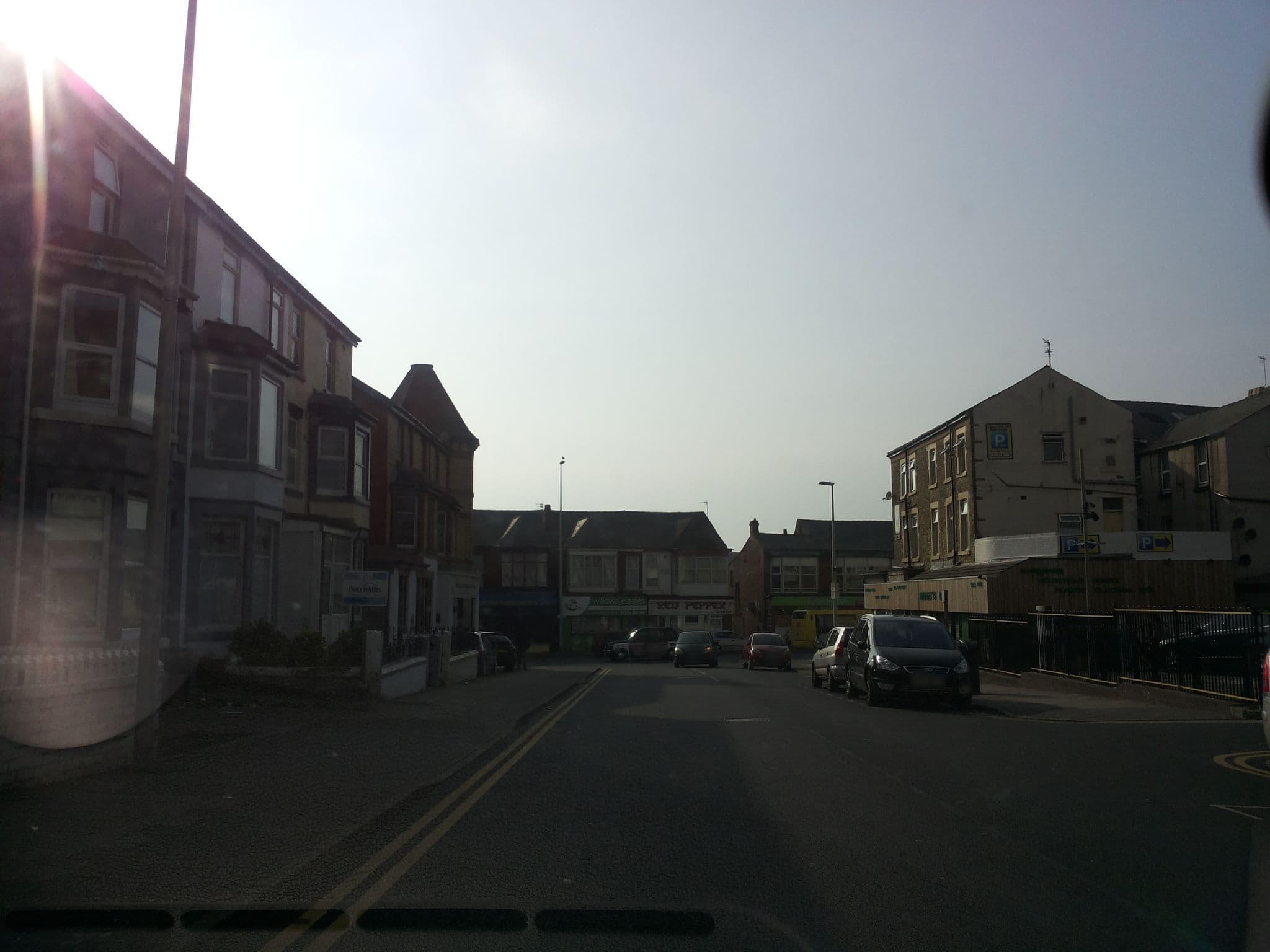 Street view near Broomcroft, Blackpool
