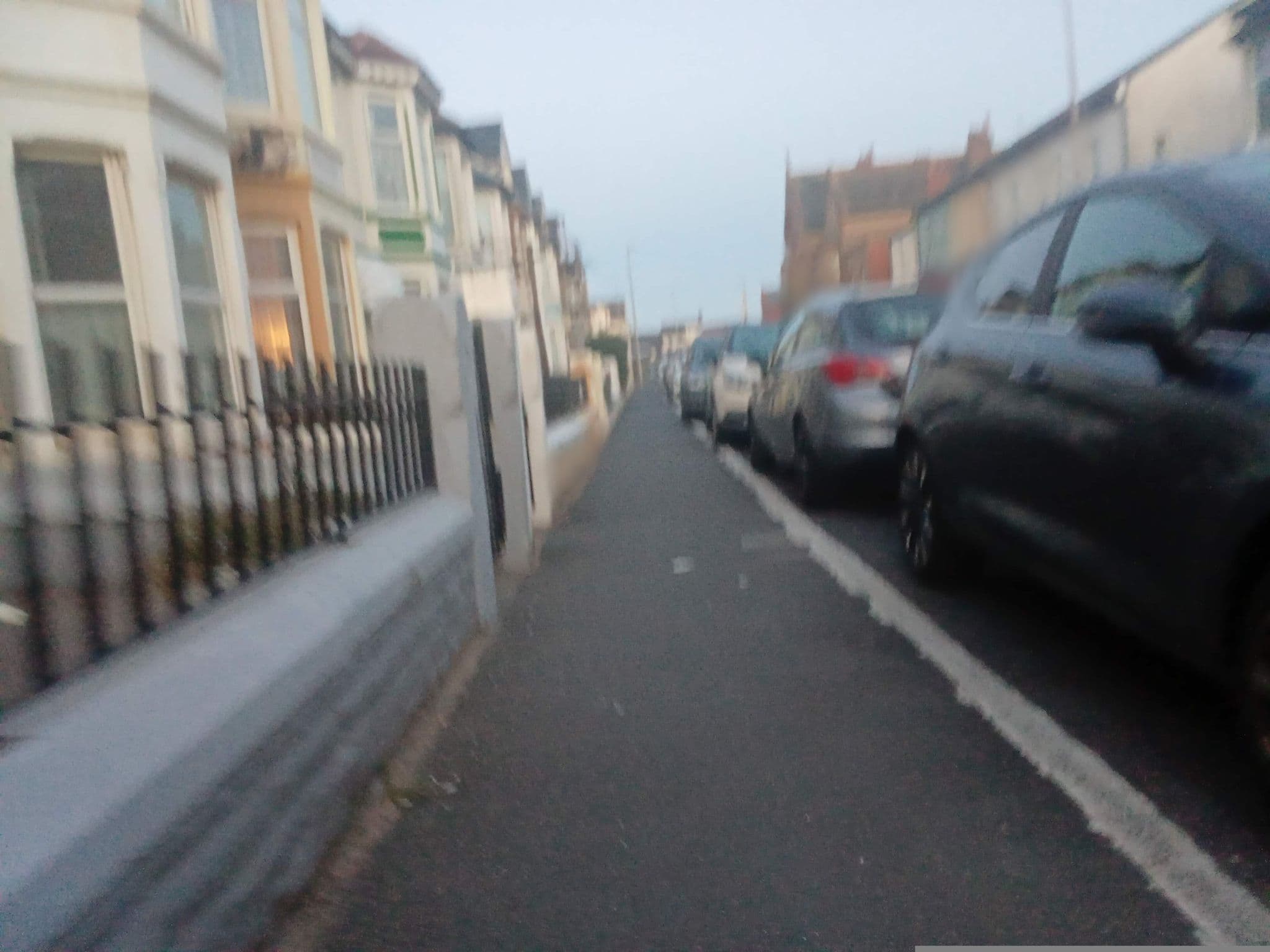 Street view near Carrington House, Blackpool