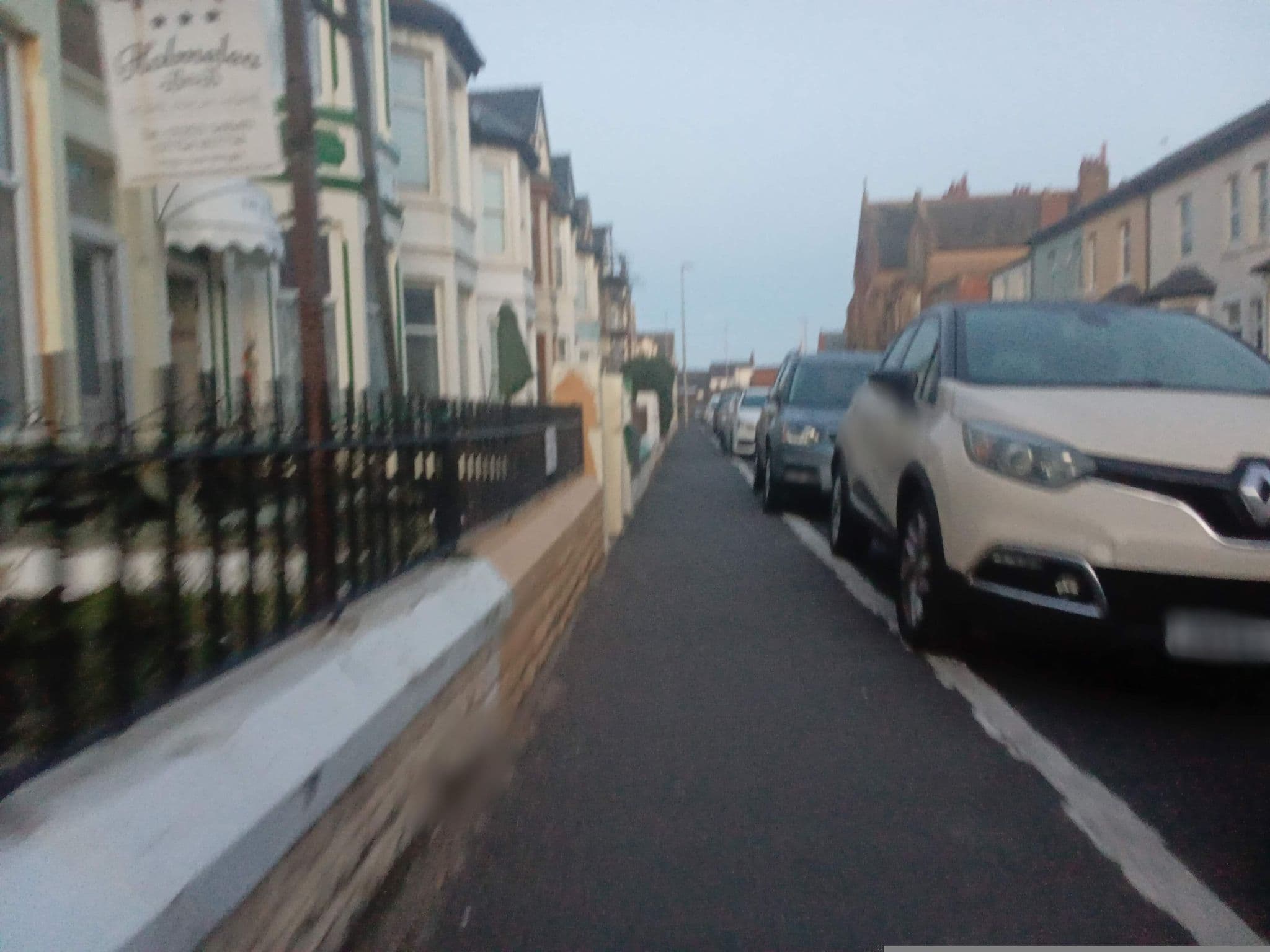 Street view near Lyndene, Blackpool