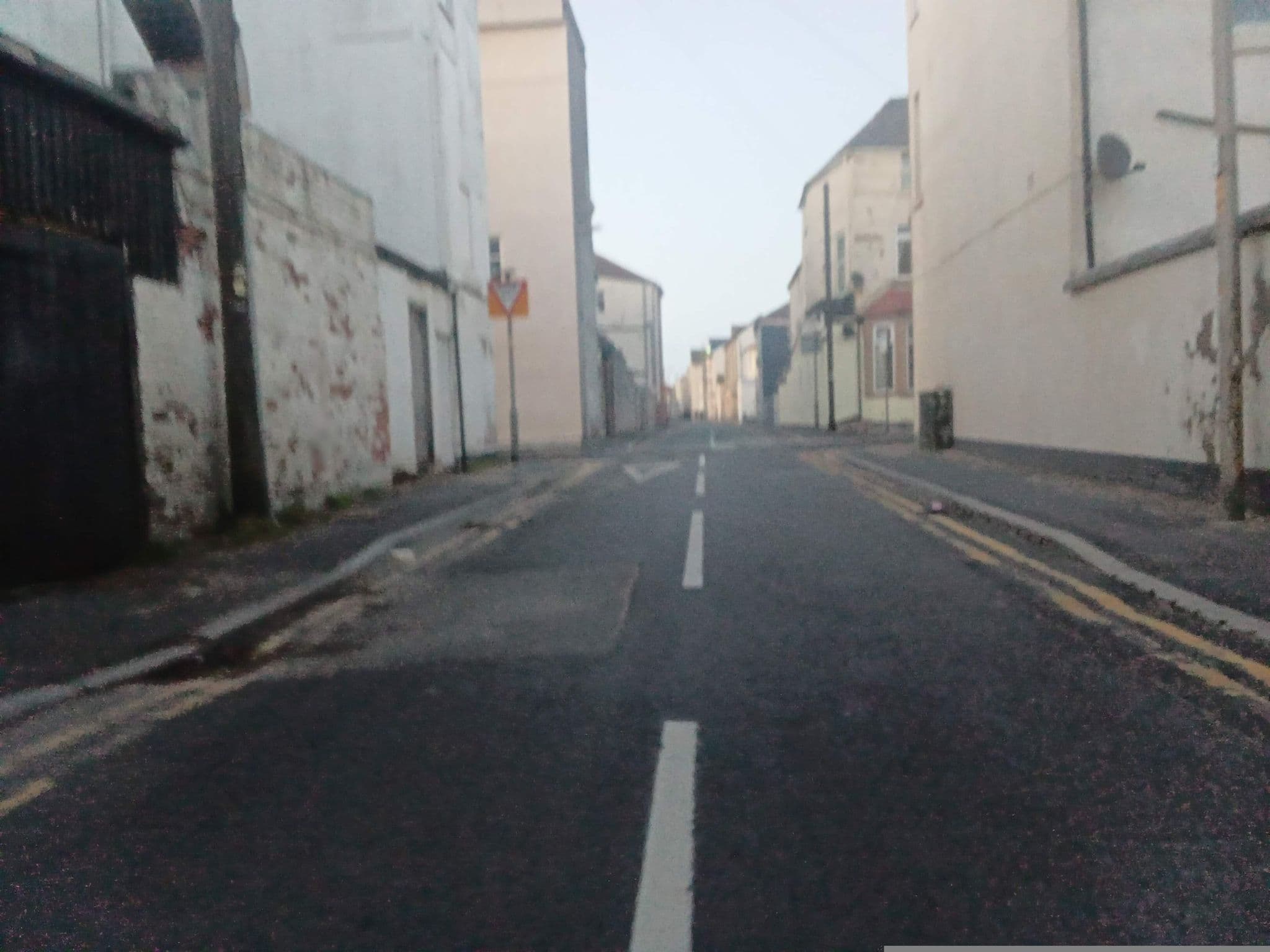 Street view near The Sandford, Blackpool