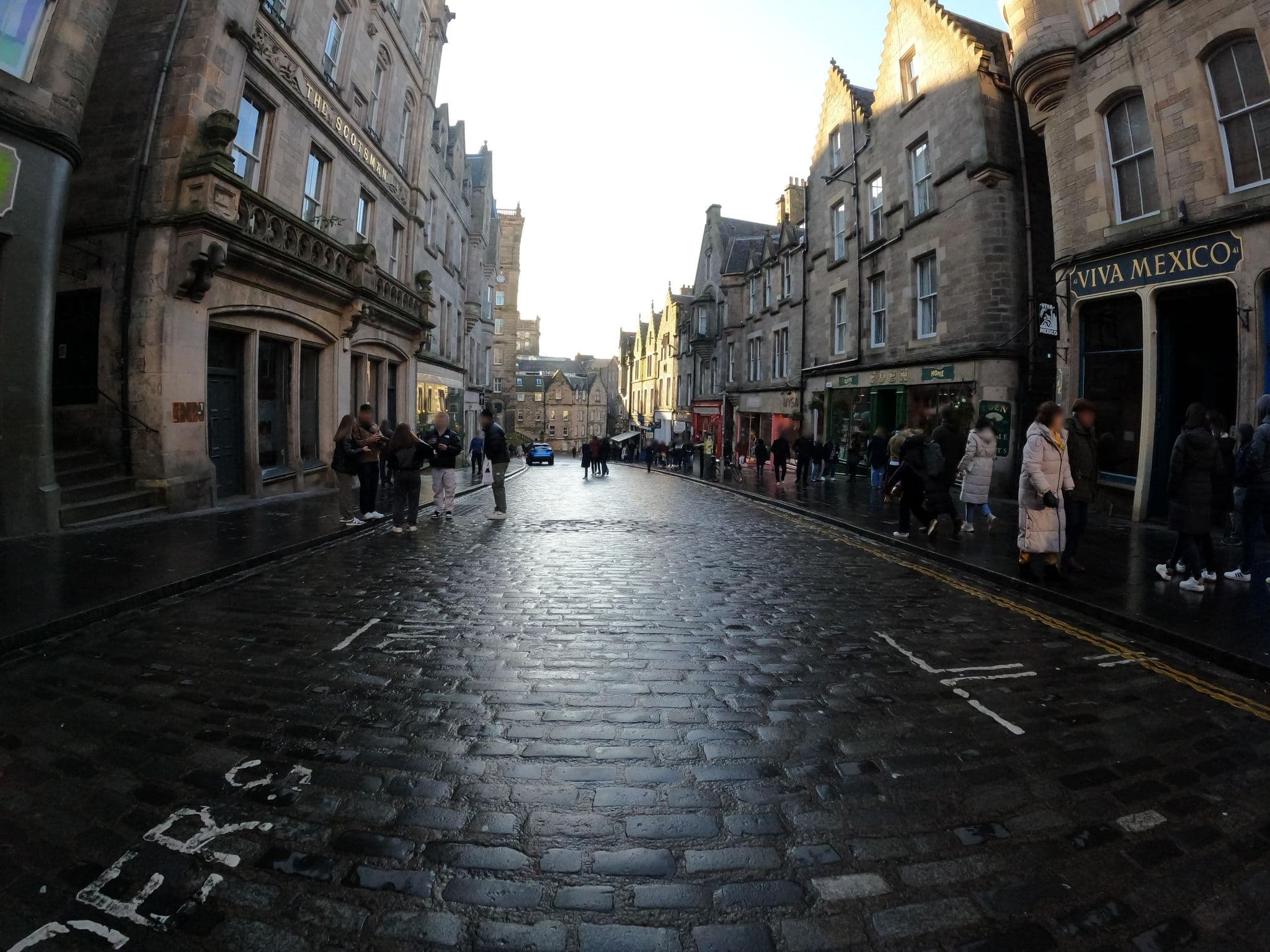 Street view near The Inn Place, Edinburgh