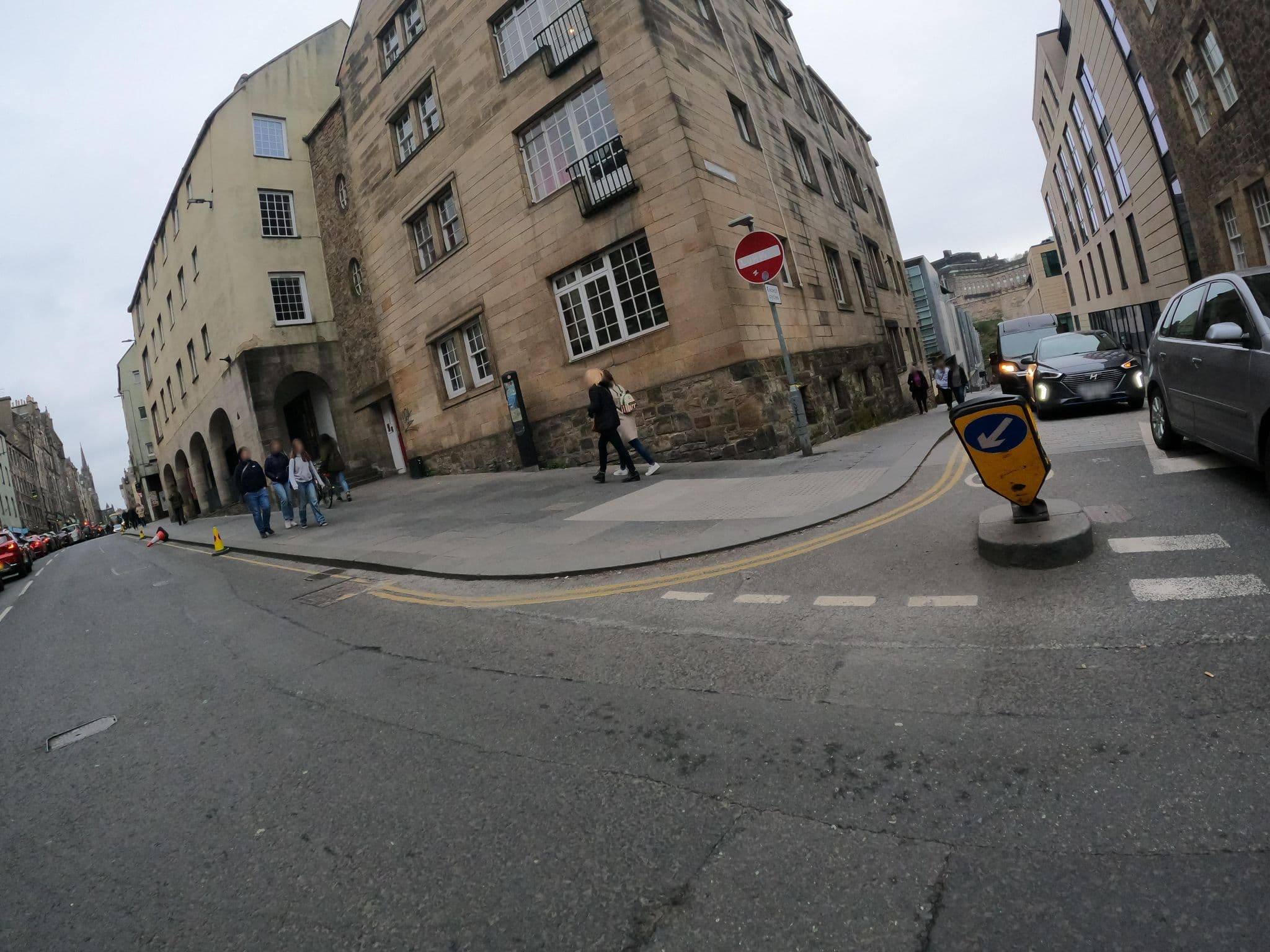 Street view near Adagio Aparthotel, Edinburgh