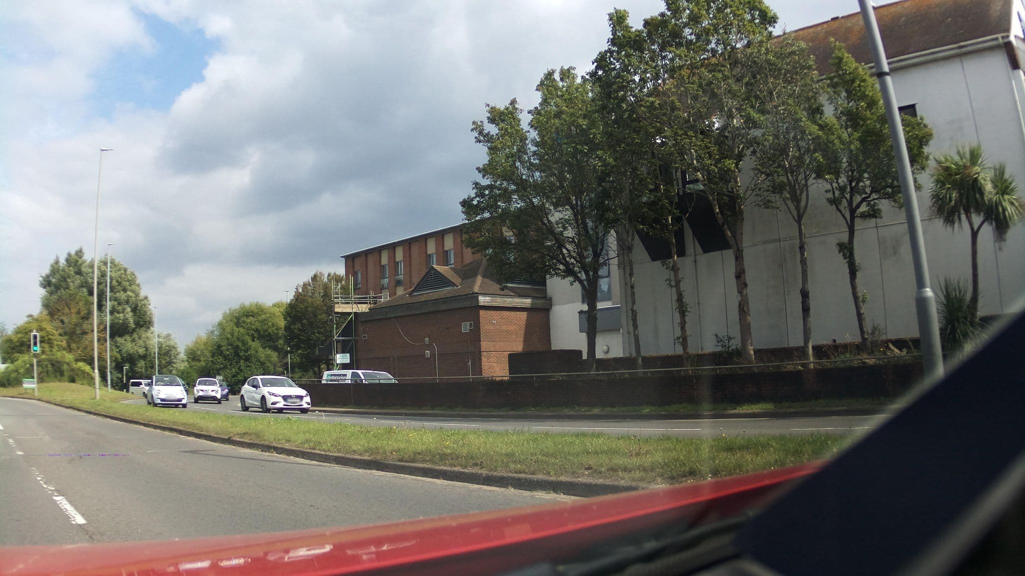 Street view near Travelodge Christchurch, Christchurch — © southglos (CC BY-SA · Mapillary)