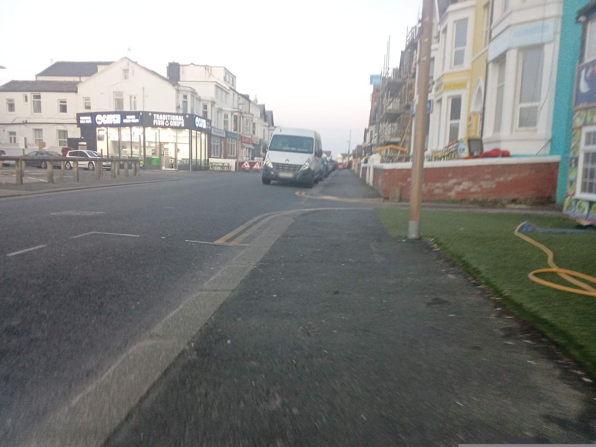 Street view near Waters Edge, Blackpool