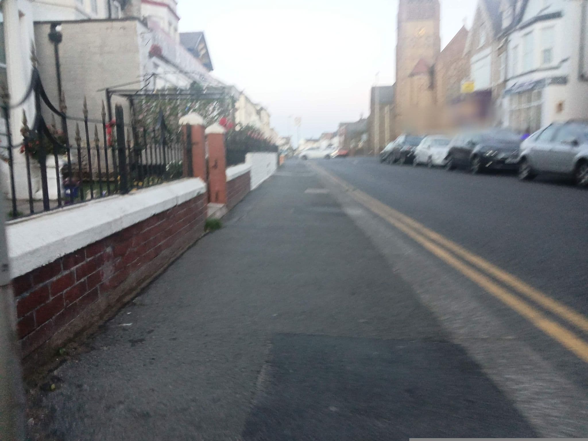 Street view near The Beachside, Blackpool