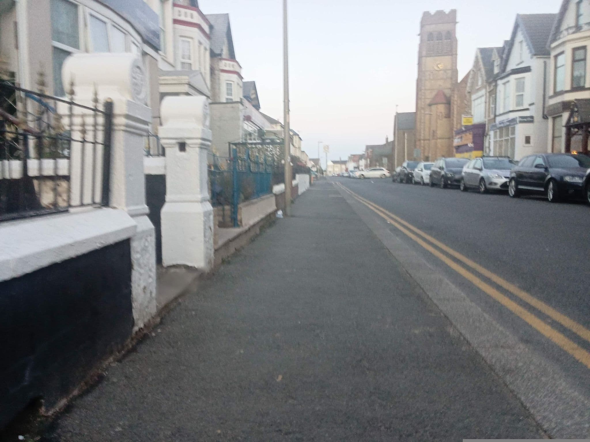 Street view near thewescoe, Blackpool