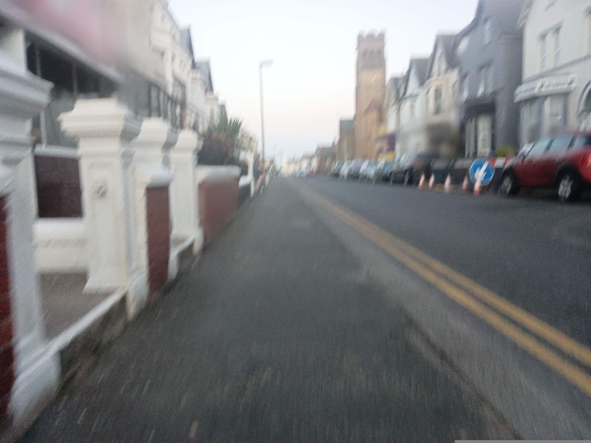 Street view near Wayerley House, Blackpool