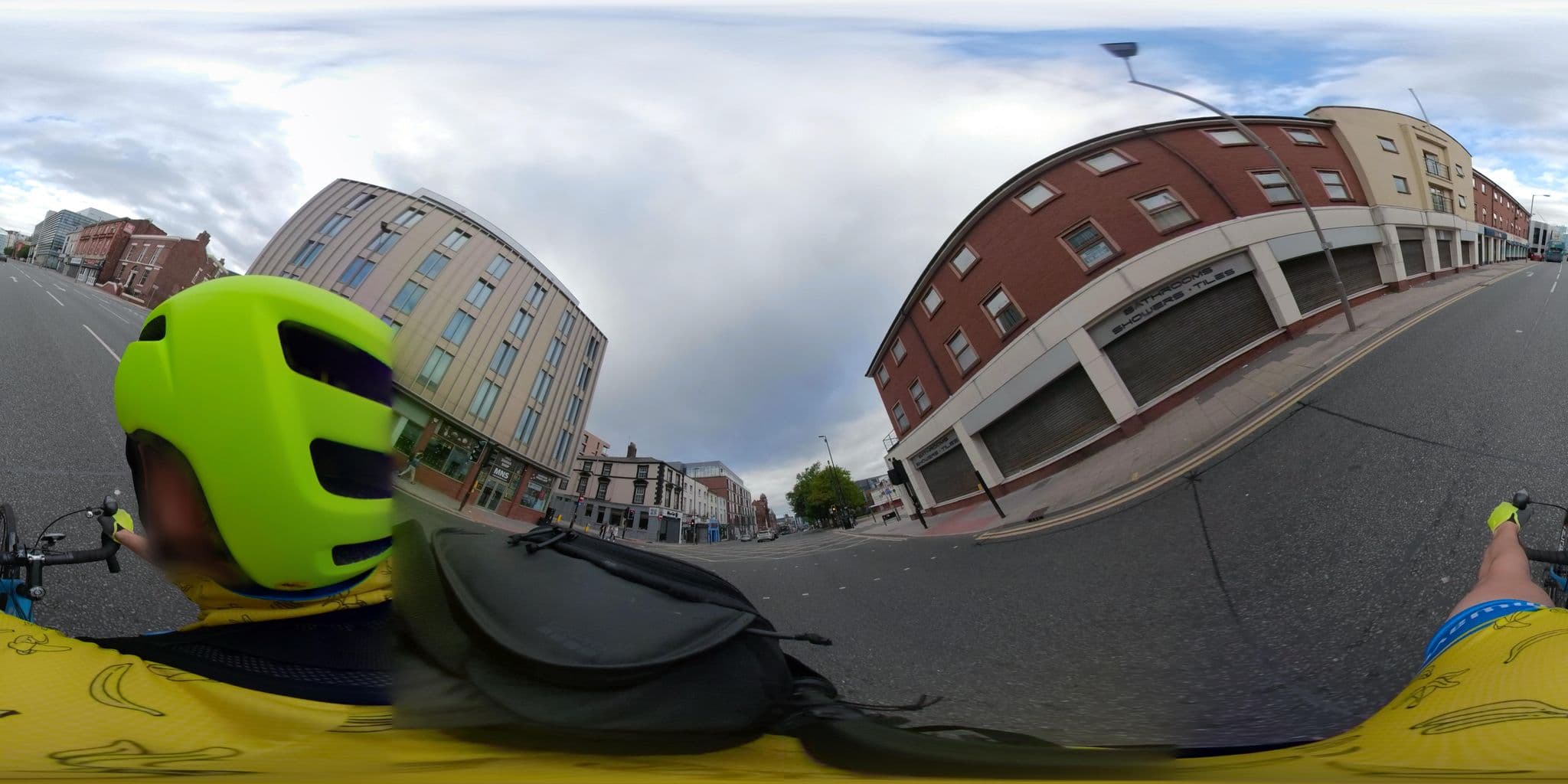 Street view near Monument Building Pierhead Housing, Liverpool — © markagreen14 (CC BY-SA · Mapillary)