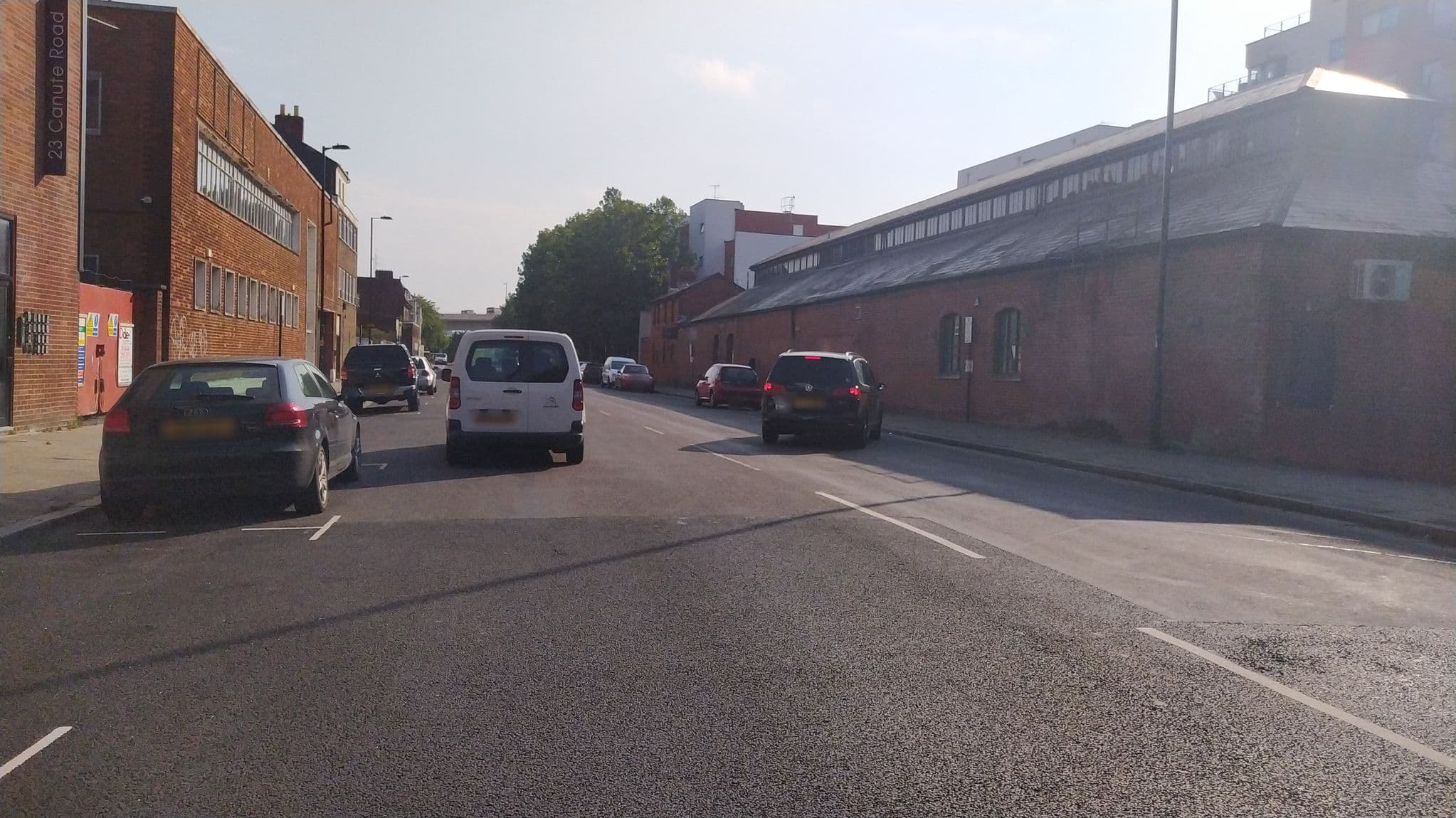 Street view near Canute Studio, Southampton — © noid (CC BY-SA · Mapillary)