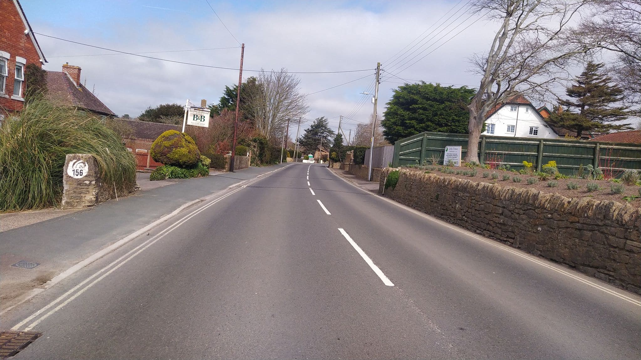 Street view near Britmead House, West Bay — © noid (CC BY-SA · Mapillary)