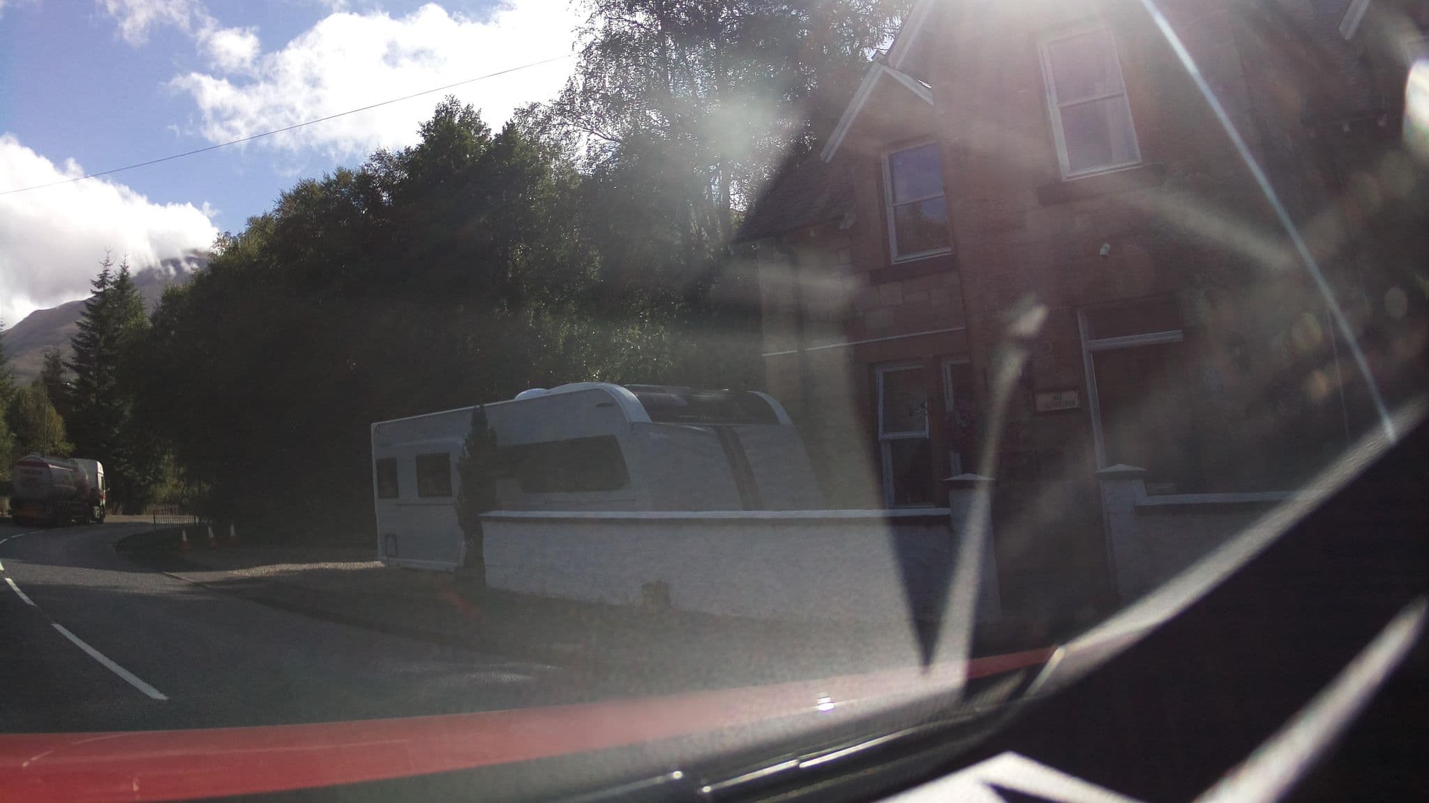 Street view near Glenadran House, Callander — © southglos (CC BY-SA · Mapillary)