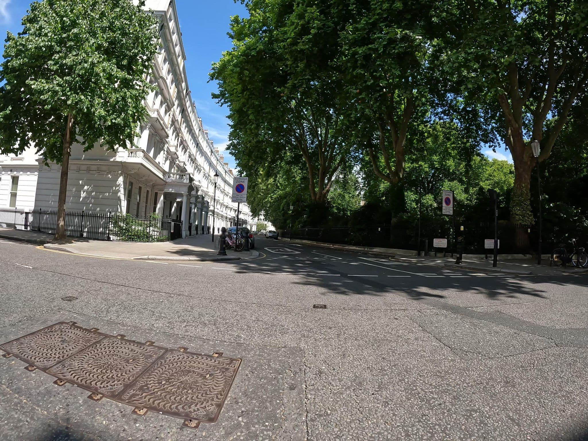 Street view near No. 19 Barkston Rooms, Earls Court