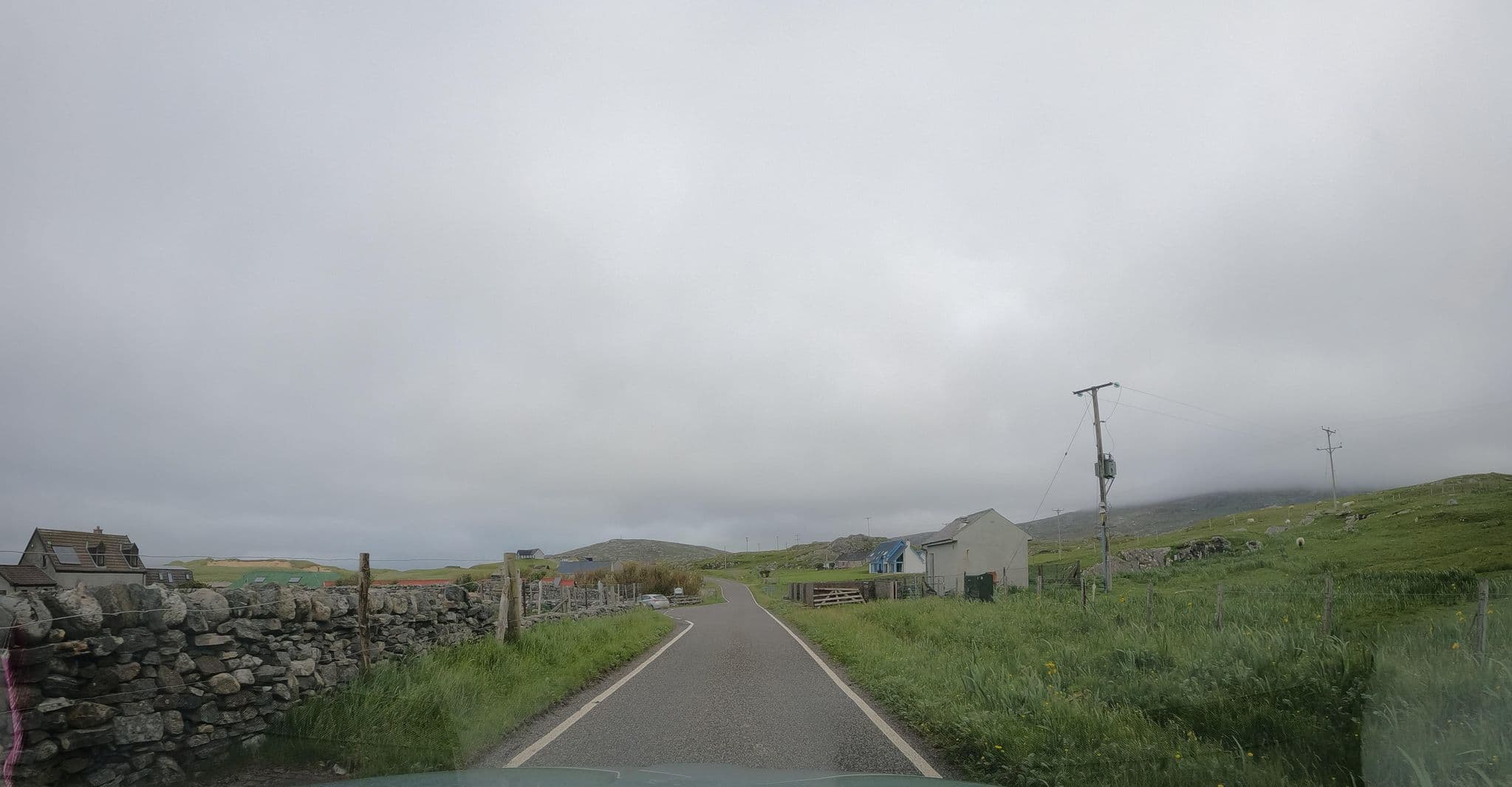 Street view near Borvemor Cottages, Isle of North Uist — © hobgoblin (CC BY-SA · Mapillary)