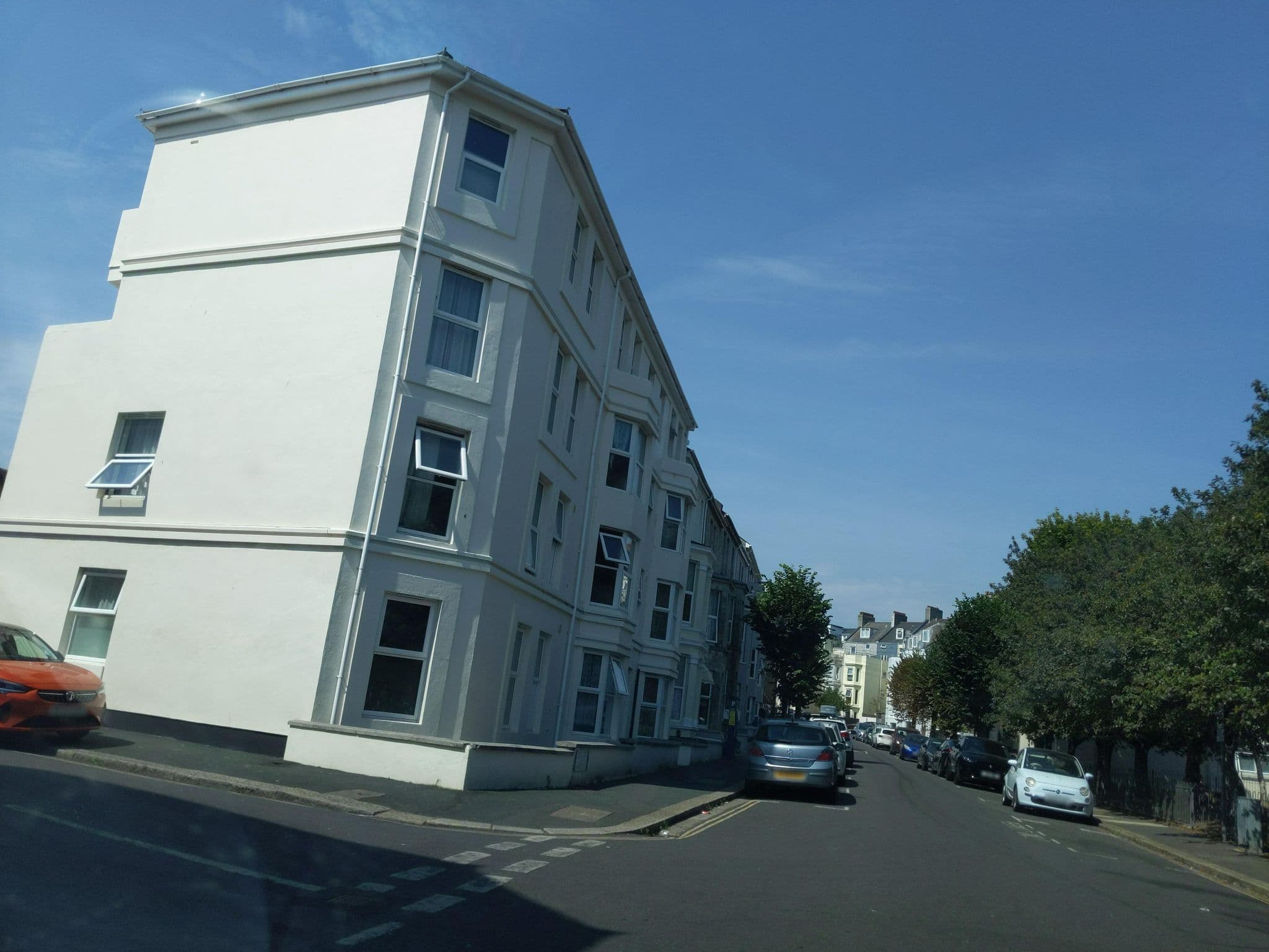 Street view near The Caraneal, Plymouth — © WaggyDog (CC BY-SA · Mapillary)