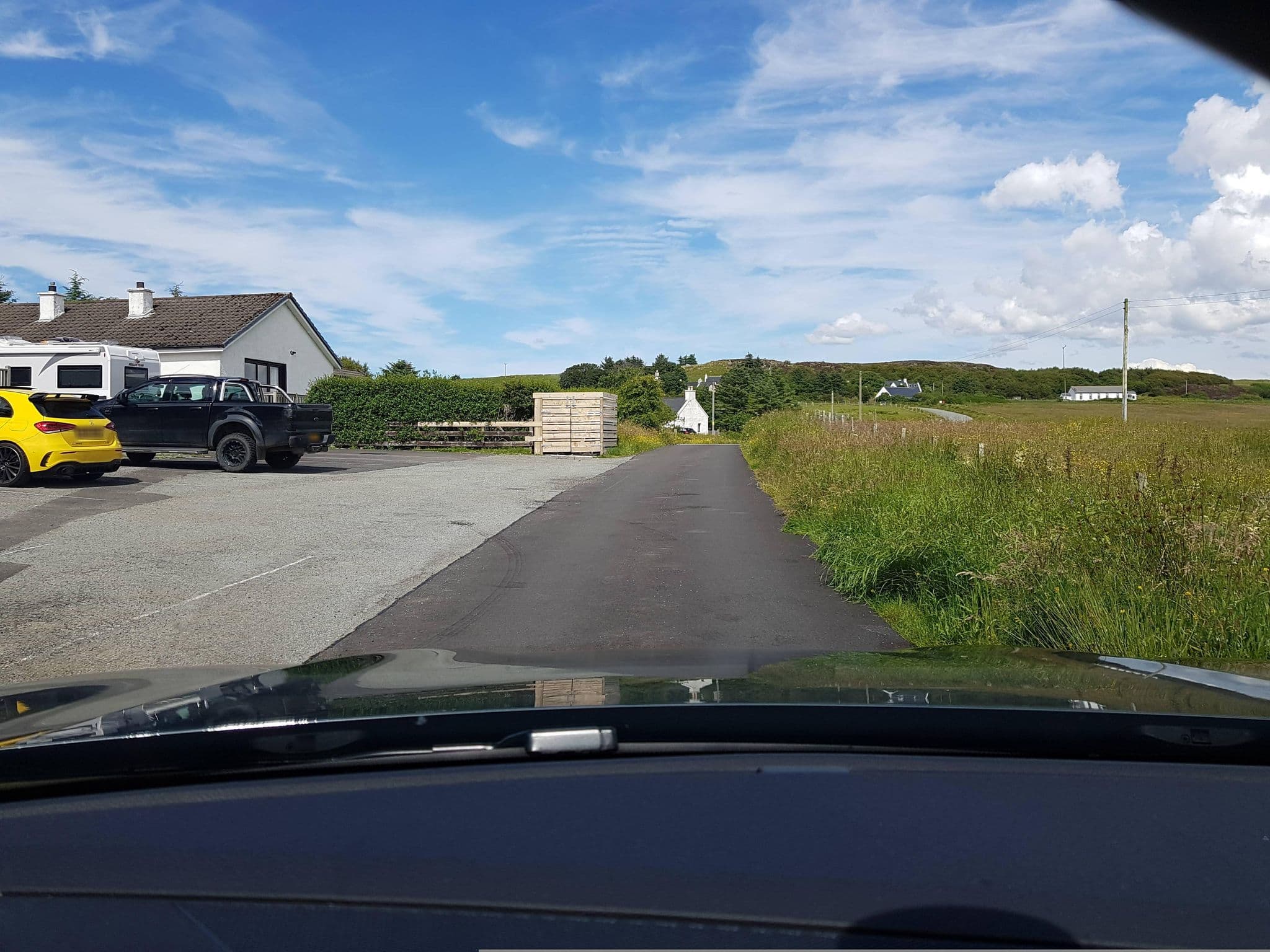 Street view near Hame of Skye, Portree