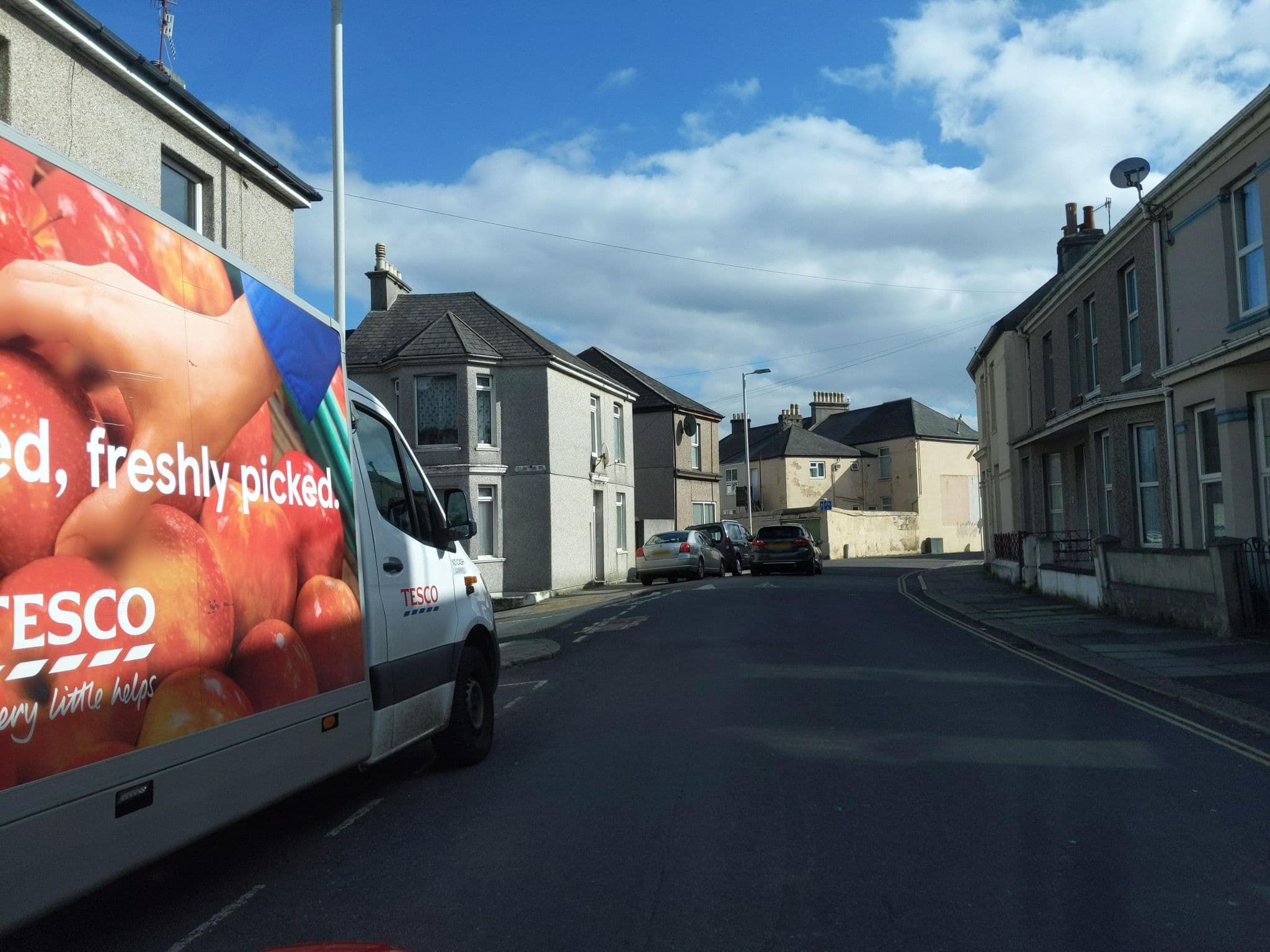 Street view near Emma’s, Plymouth — © WaggyDog (CC BY-SA · Mapillary)