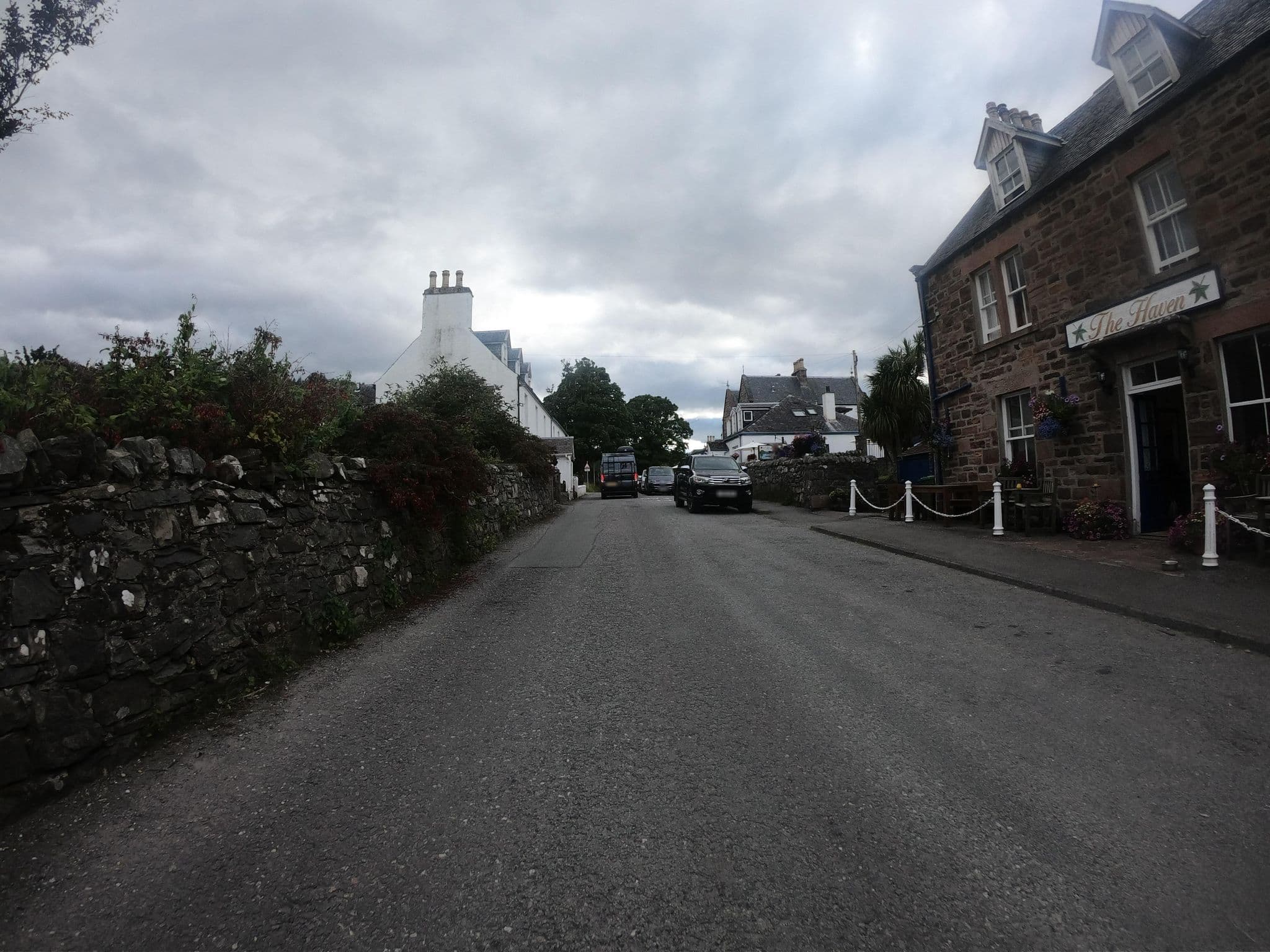 Street view near The haven, Portree