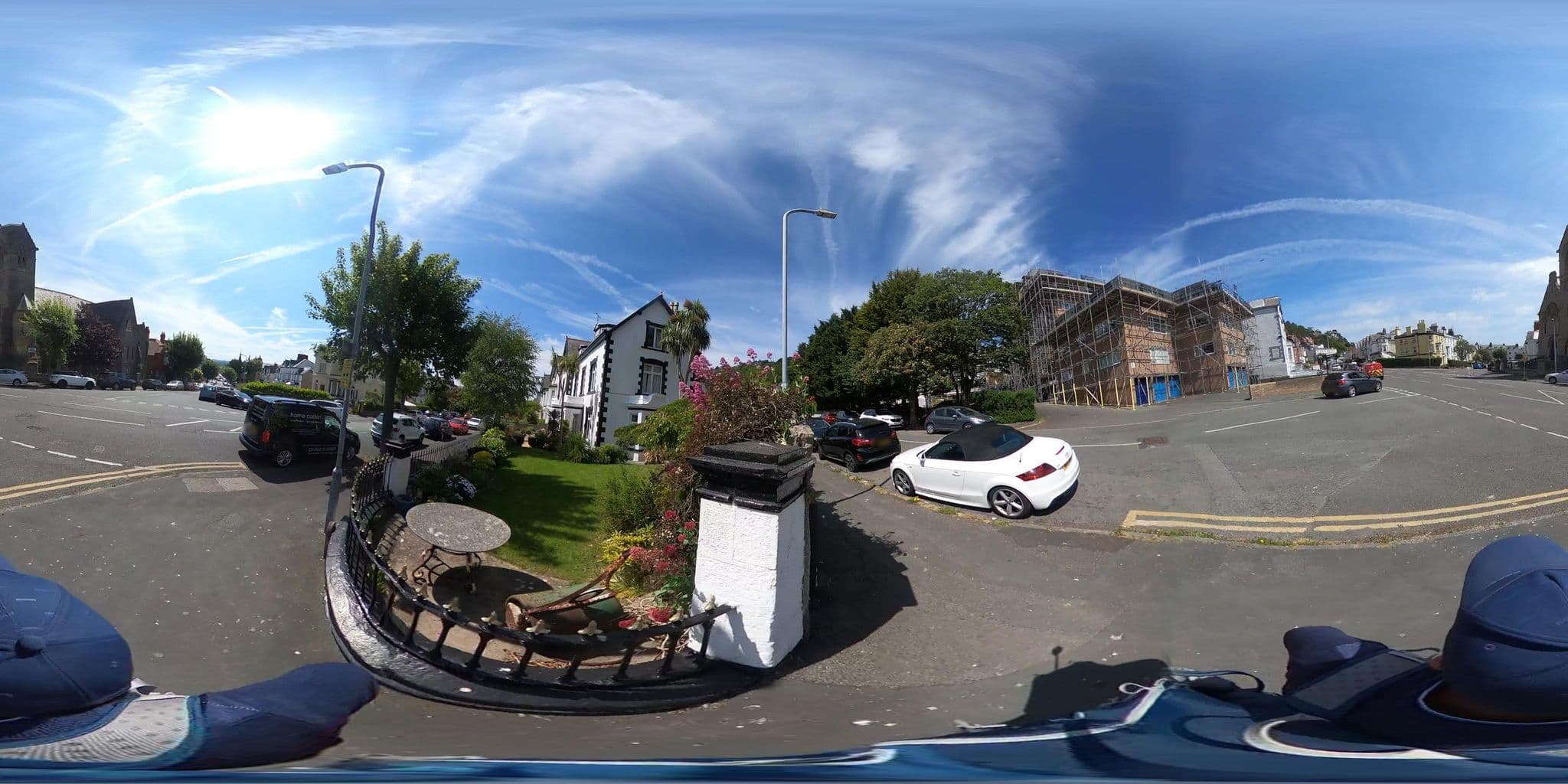 Street view near Holcombe House, Llandudno