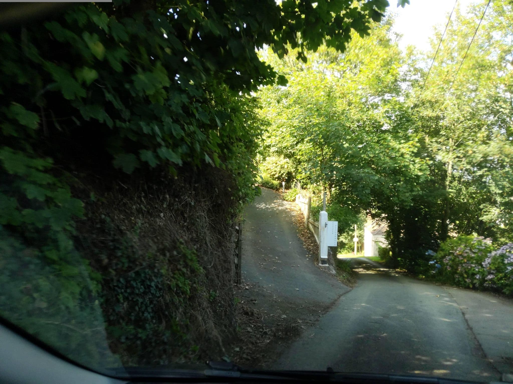 Street view near Gallen Treath Guest House, Falmouth — © WaggyDog (CC BY-SA · Mapillary)