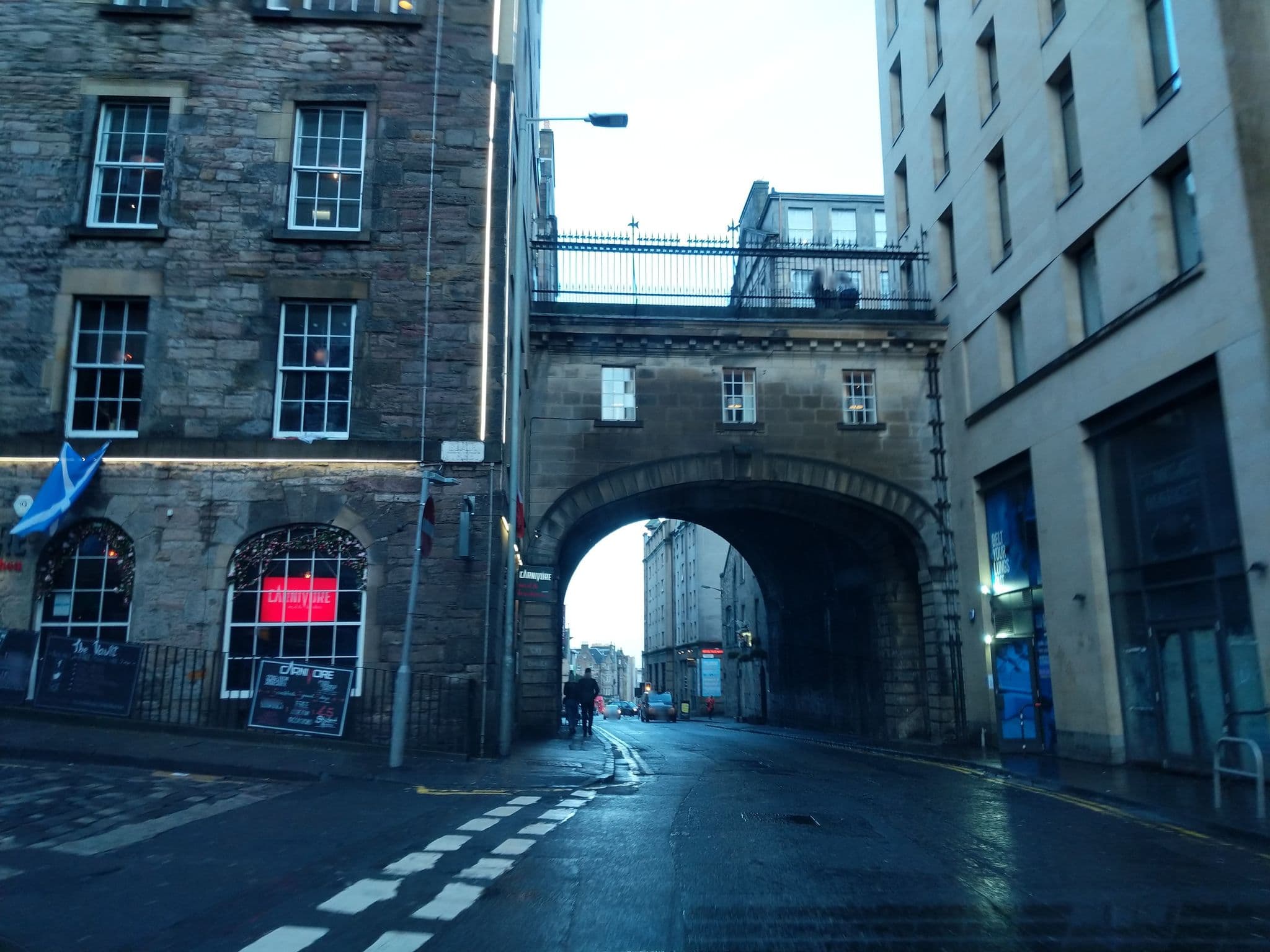 Street view near Mono Suites, Edinburgh