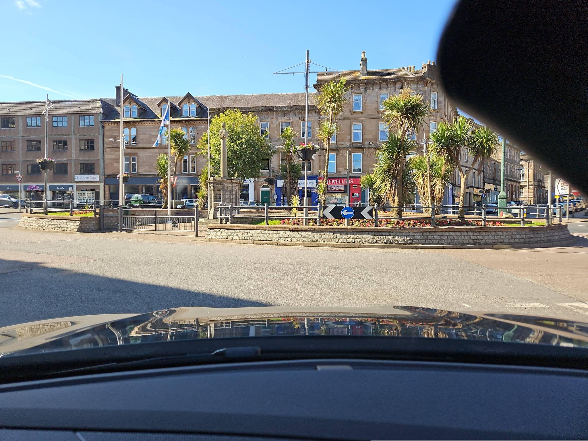 Street view near Royal Hotel, Oban